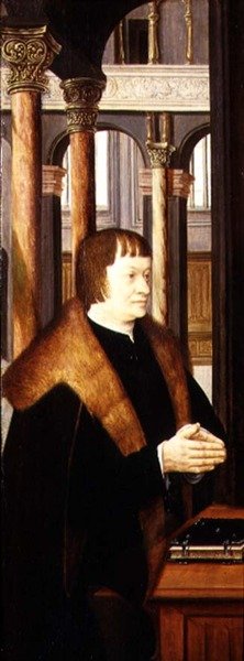 Donante (ala de un tríptico) de Joos van Cleve