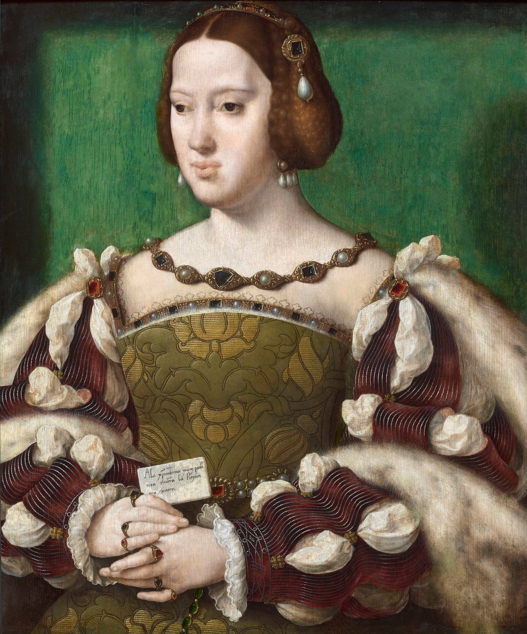 Eleanora de Austria, reina de Francia (1498-1558) de Joos van Cleve