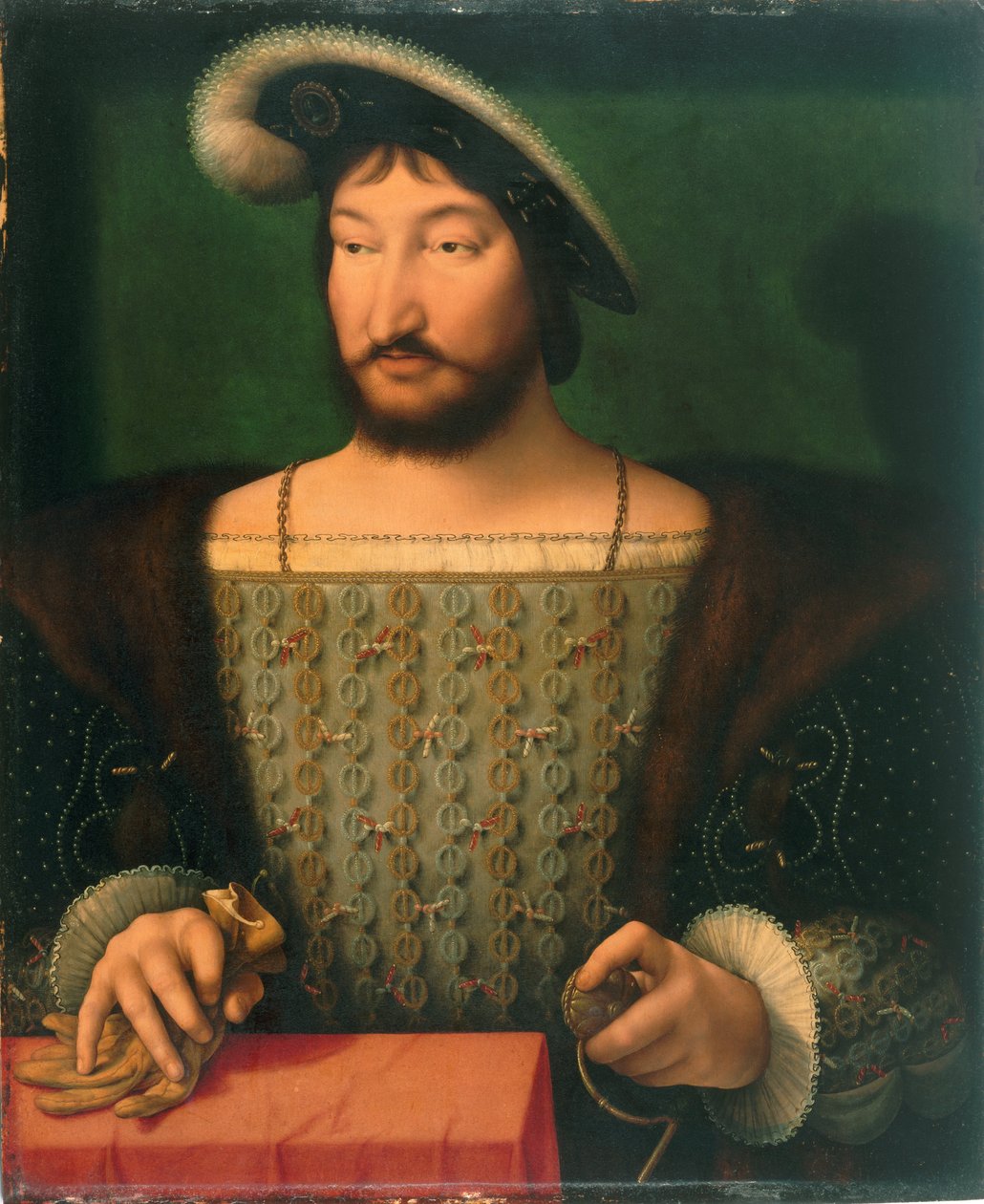Retrato de Francisco I, rey de Francia de Joos van Cleve