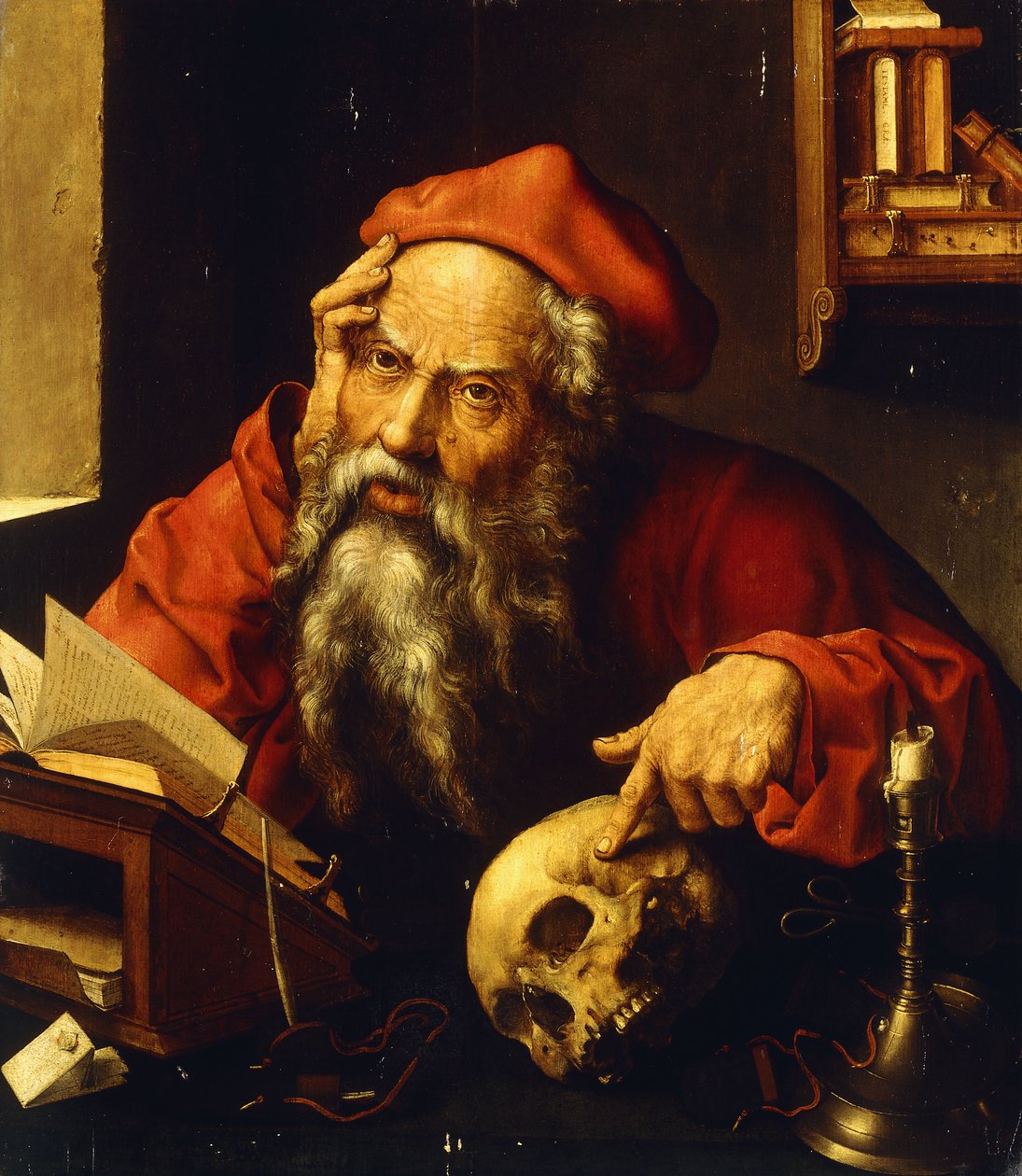 San Jerónimo de Joos van Cleve