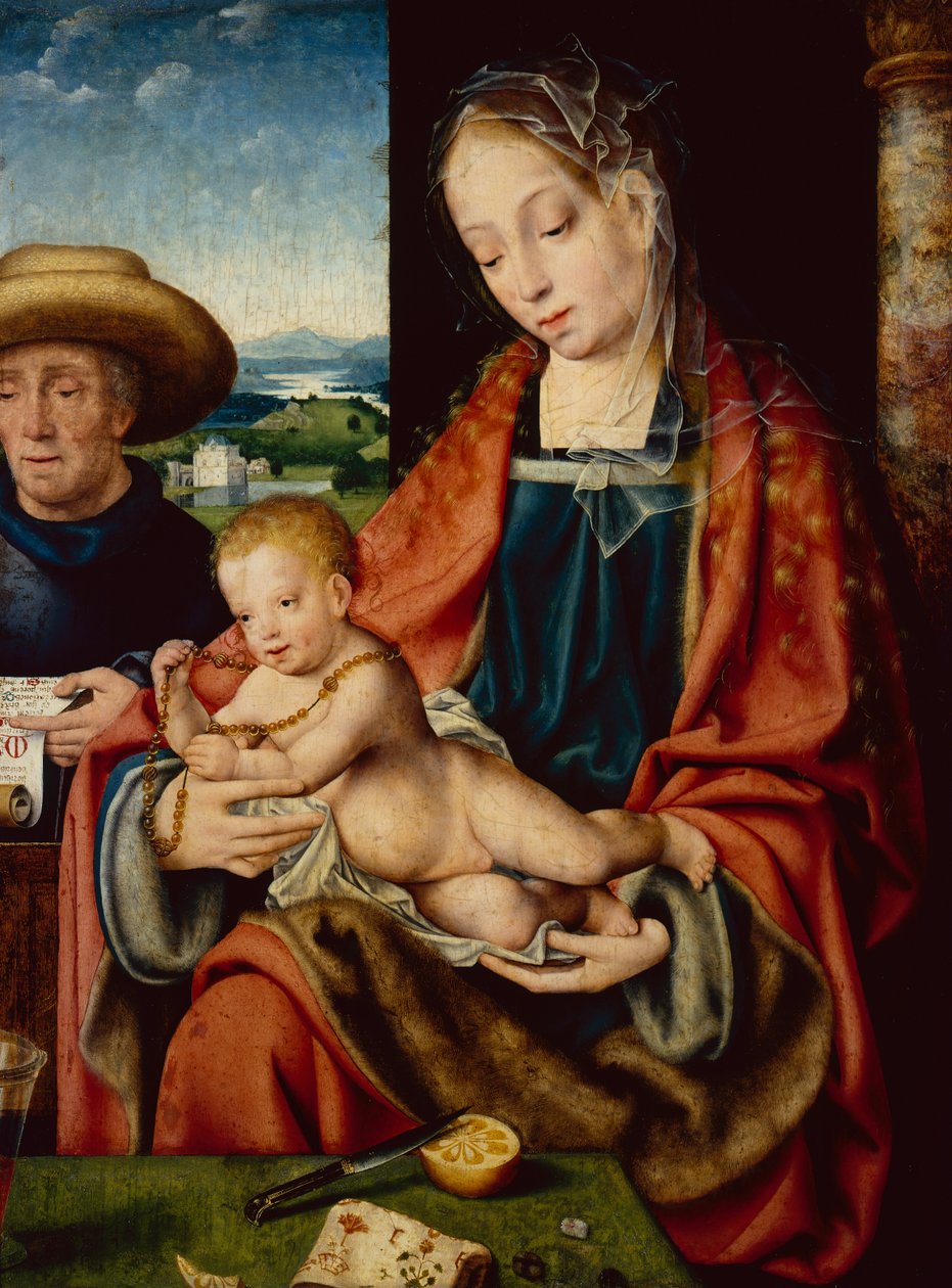 La Sagrada Familia de Joos van Cleve