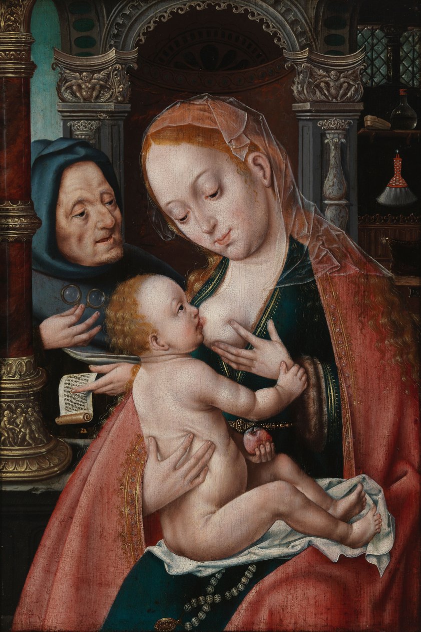 La Sagrada Familia de Joos van Cleve