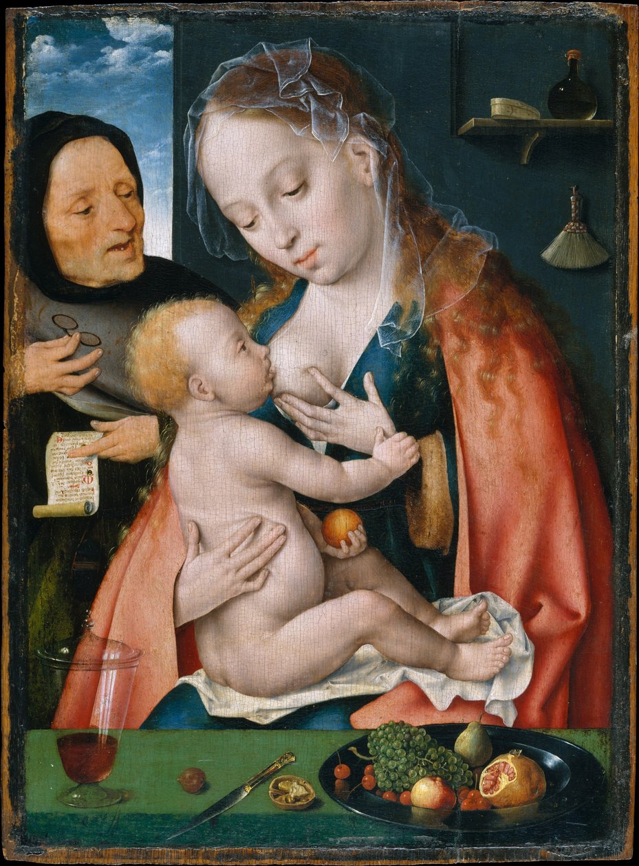 La Sagrada Familia, c.1512-13 de Joos van Cleve