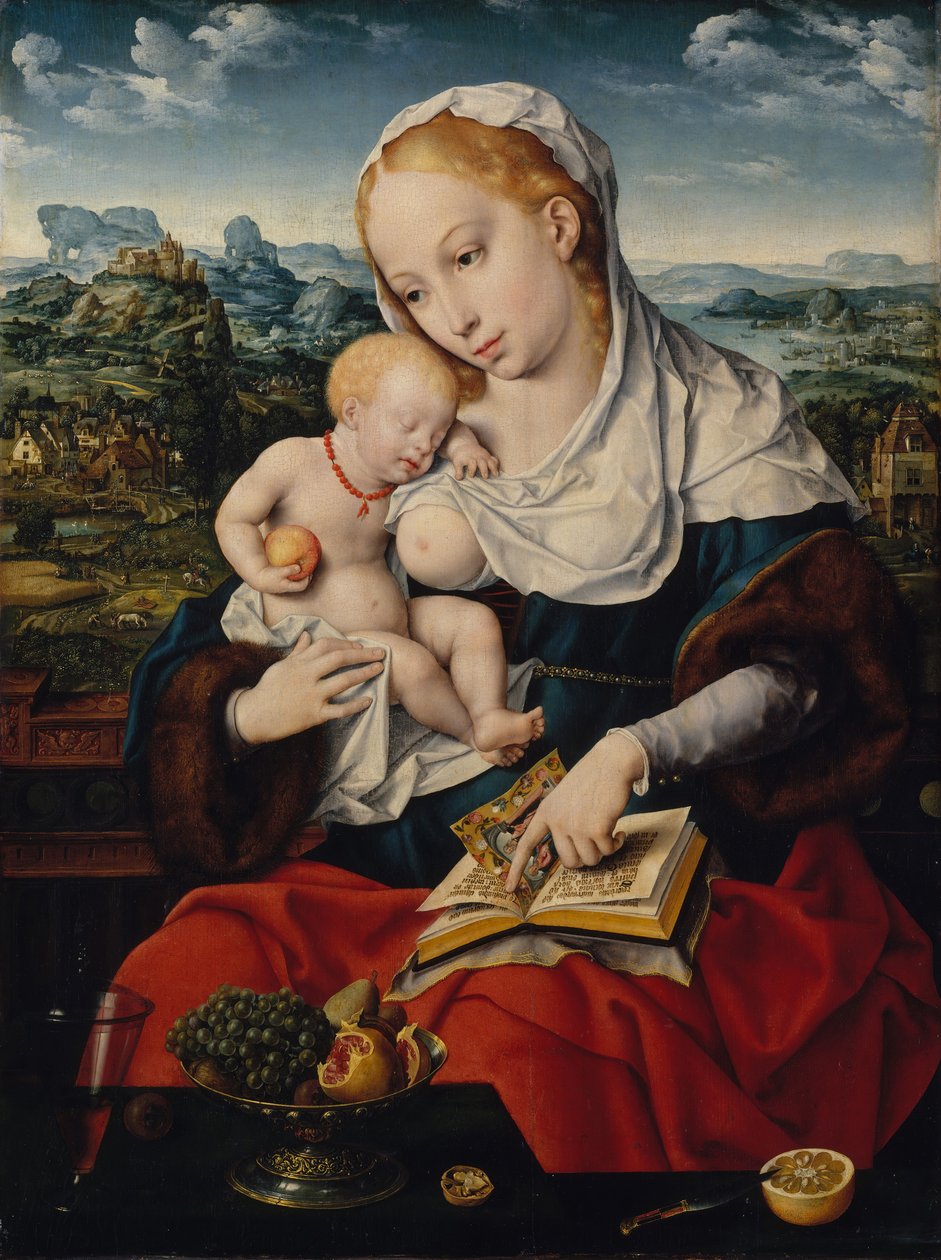 Virgen y Niño, ca. 1525 de Joos van Cleve