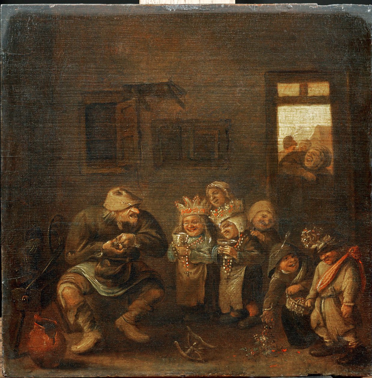Fete des enfants le jour du Mardi-gras Animación infantil de carnaval el Martes de Carnaval ... de Joos van Craesbeeck
