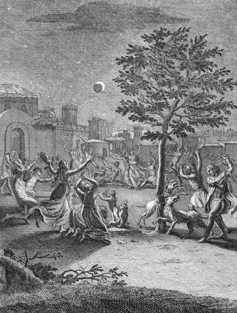 Eclipse de la Luna, de 