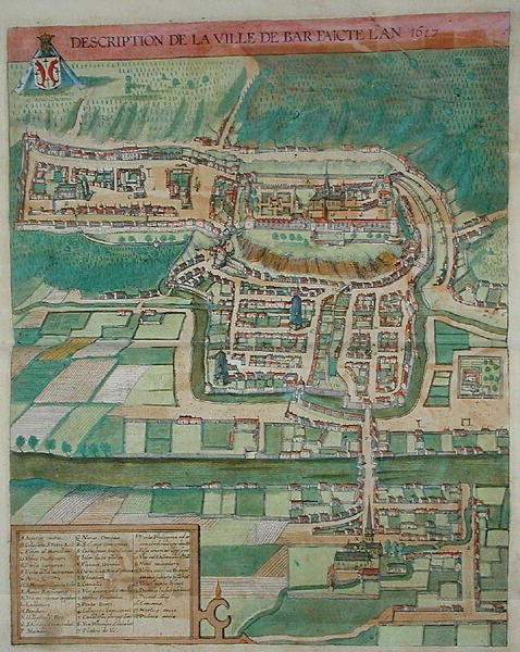Mapa de Bar, de 