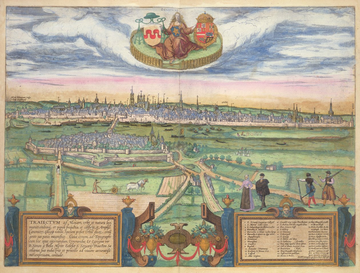 Ciudad europea, de 