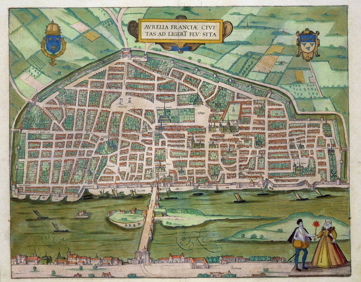 Mapa de Aurelia, de 
