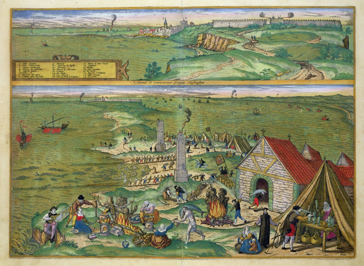 Mapa de Cádiz, de 