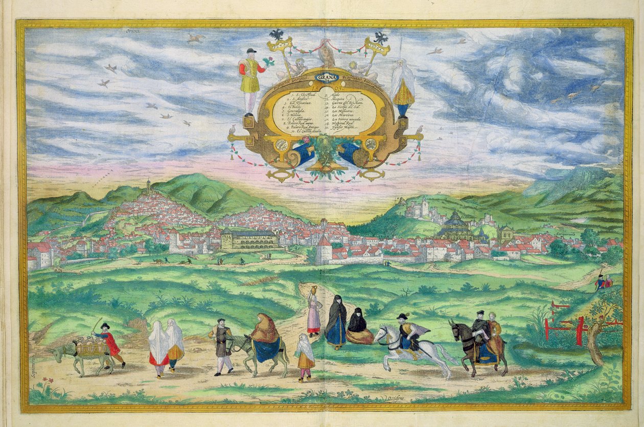 Mapa de Granada, de 