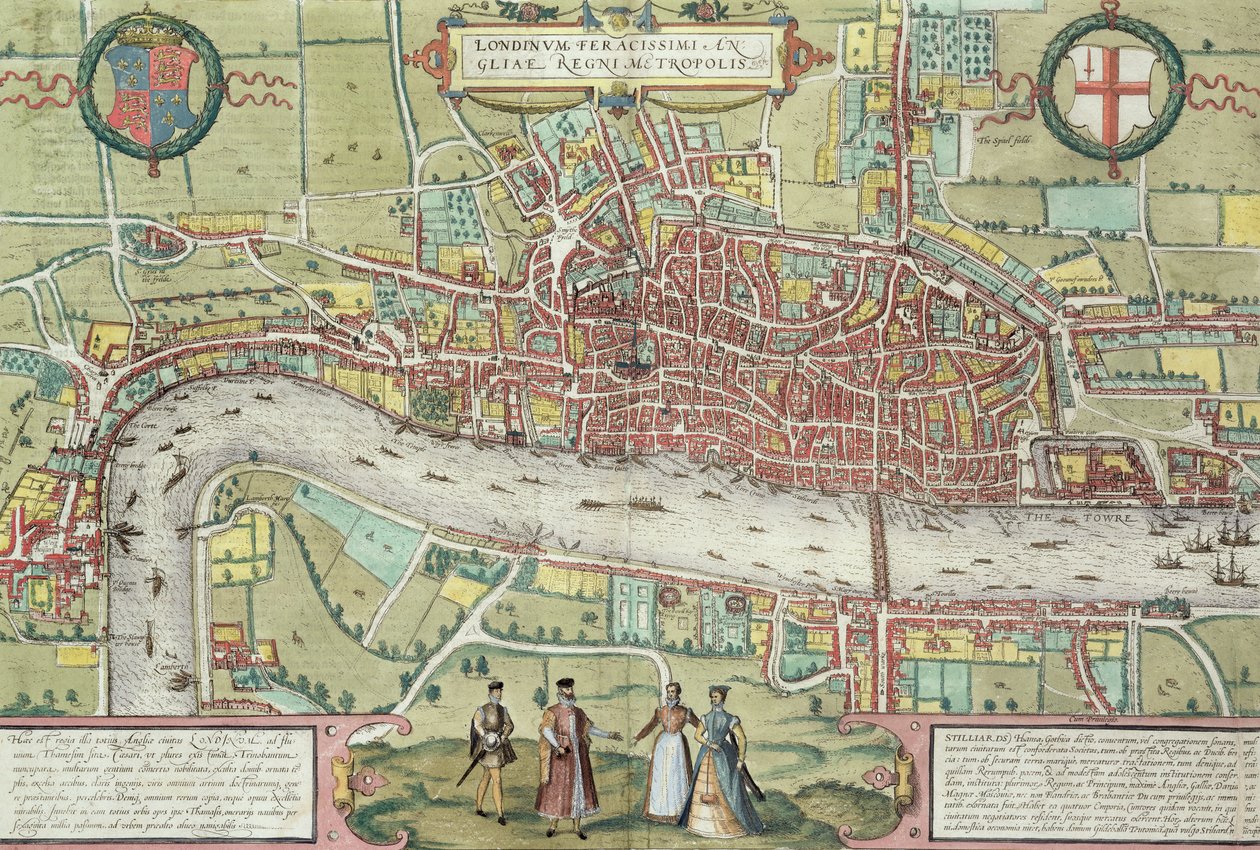 Mapa de Londres, de 