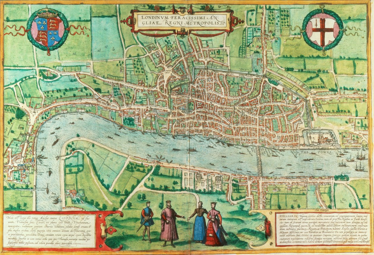 Mapa de Londres, de 