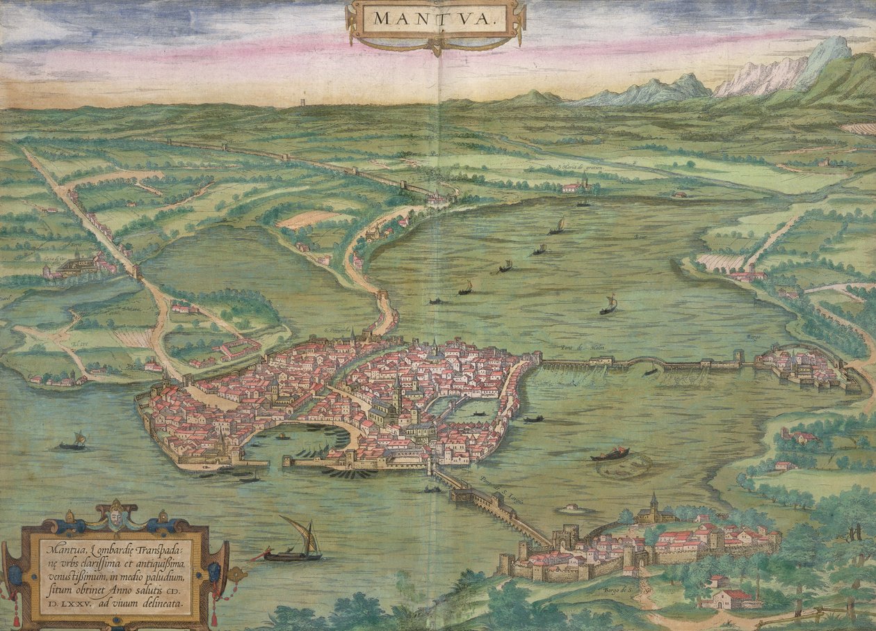 Mapa de Mantua, de 