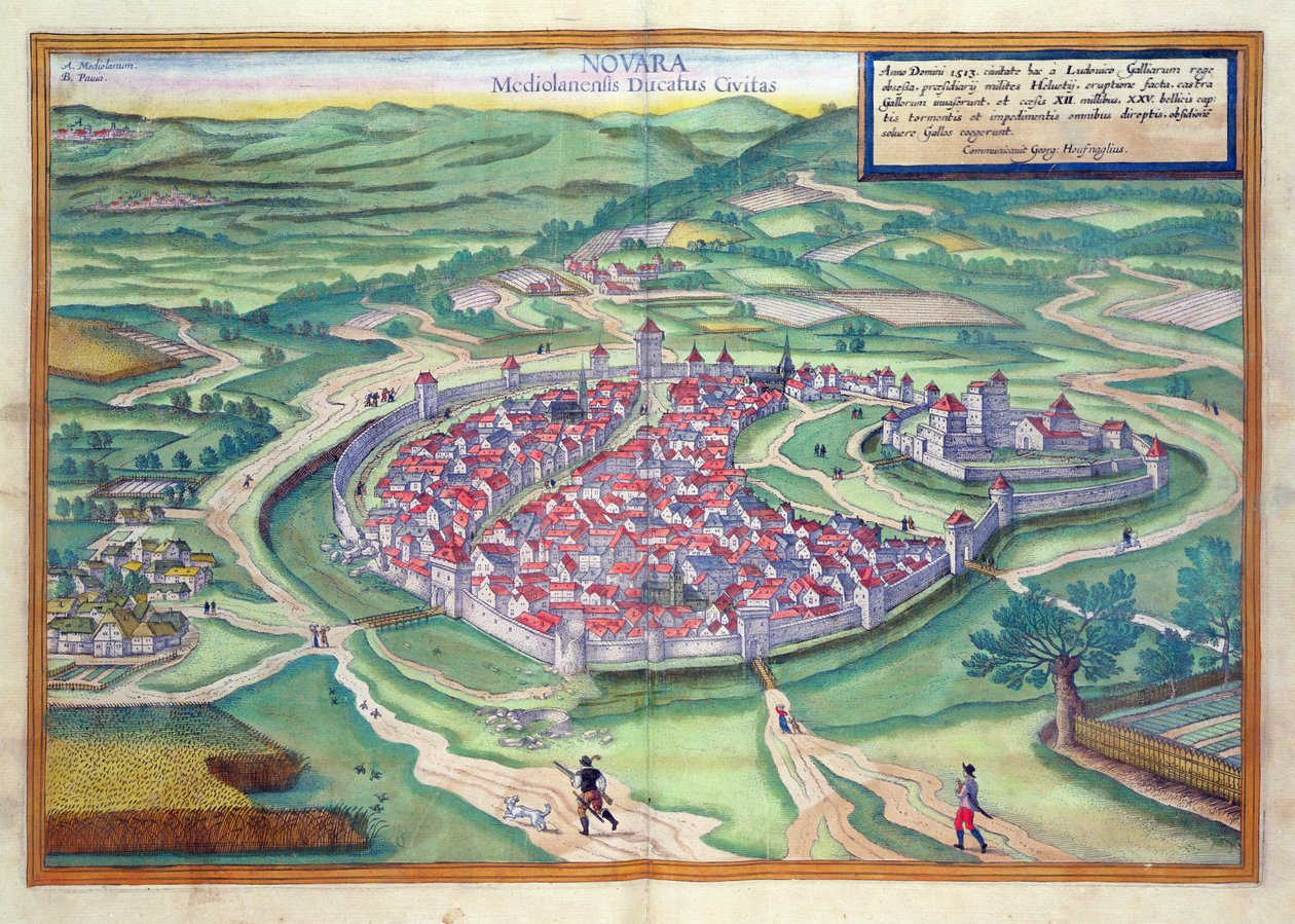 Mapa de Novara, de 