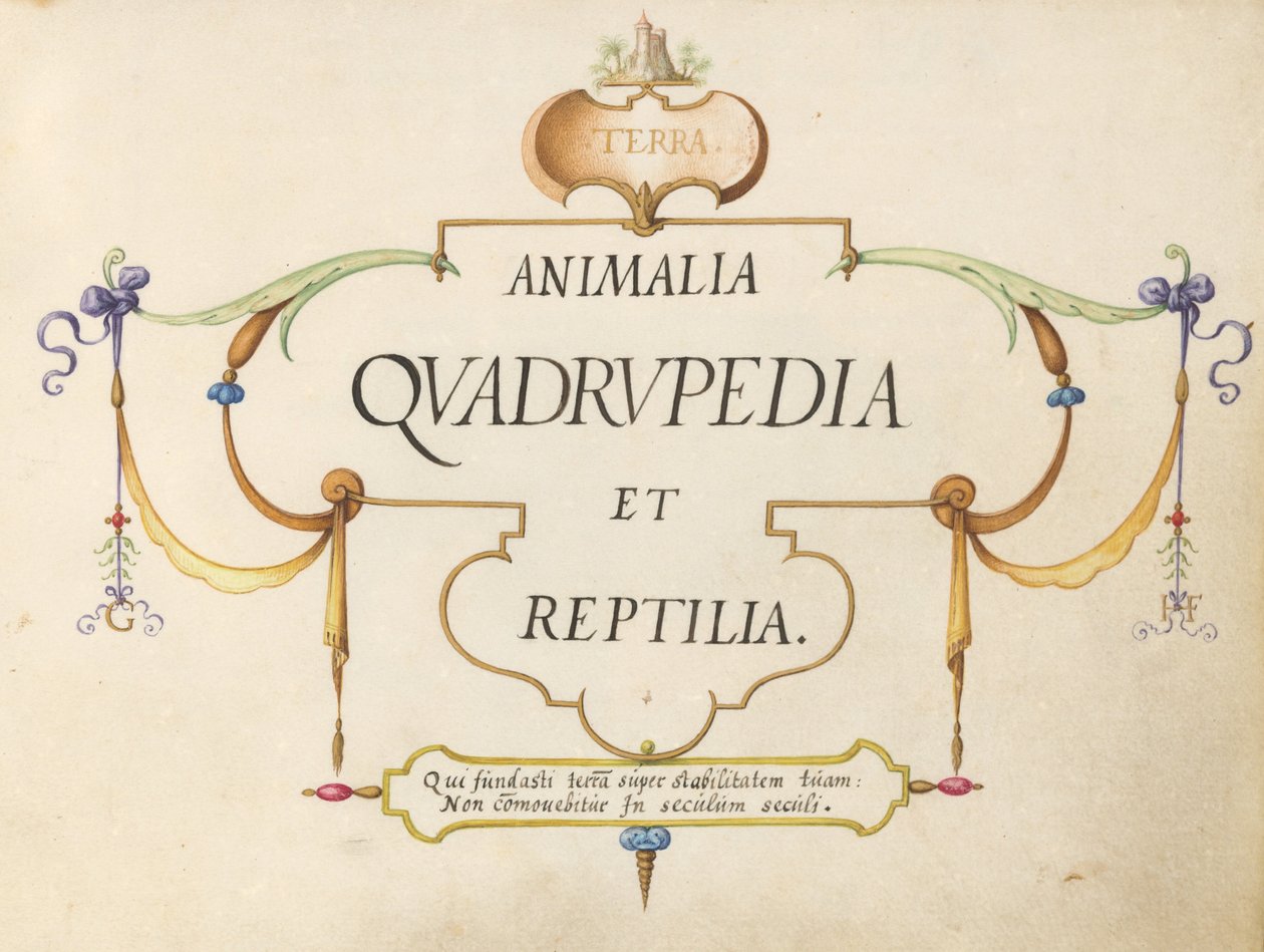 Página del título de Joris Hoefnagel
