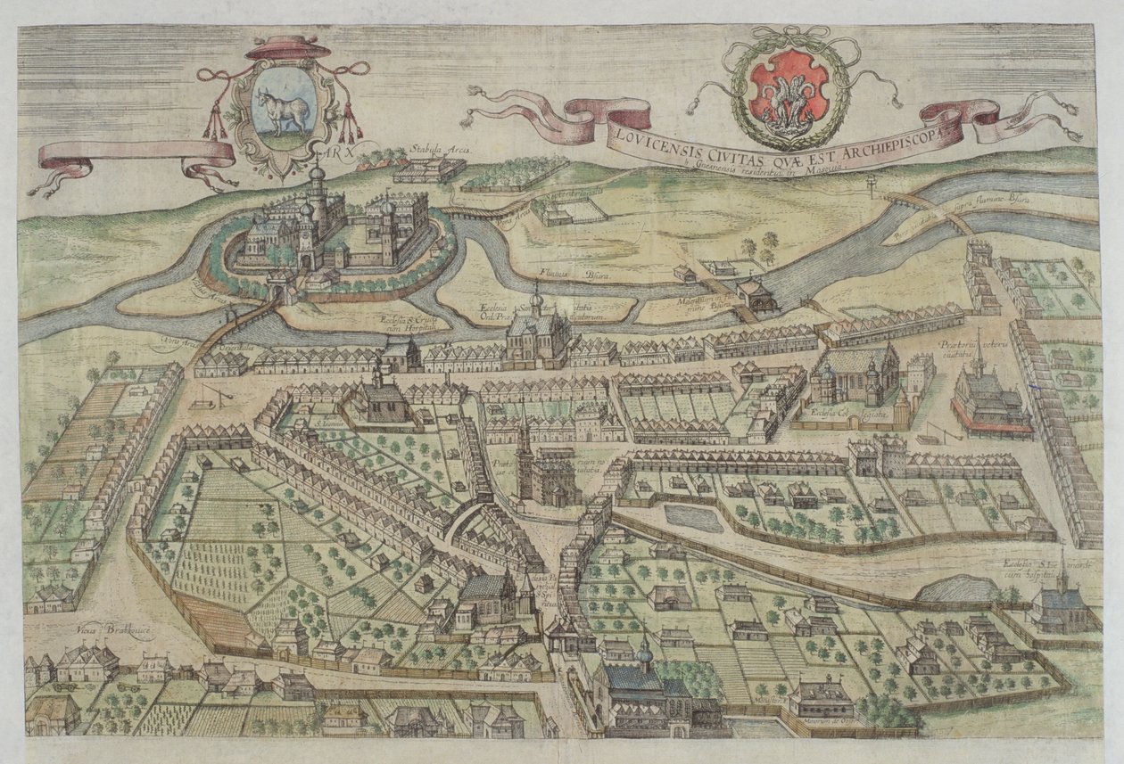 Vista de Lowicz, de 