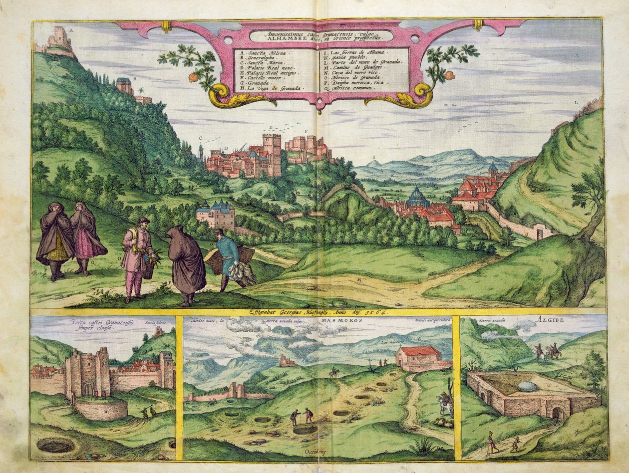 Vista de la Alhambra, de 