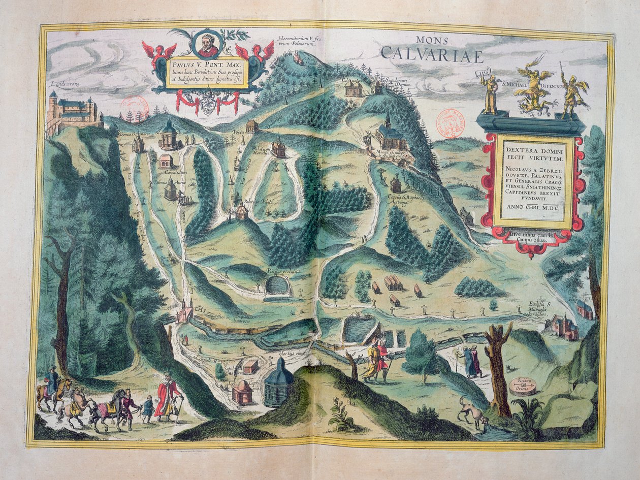 Vista de la Calvaria de Zebrzydowski, de 
