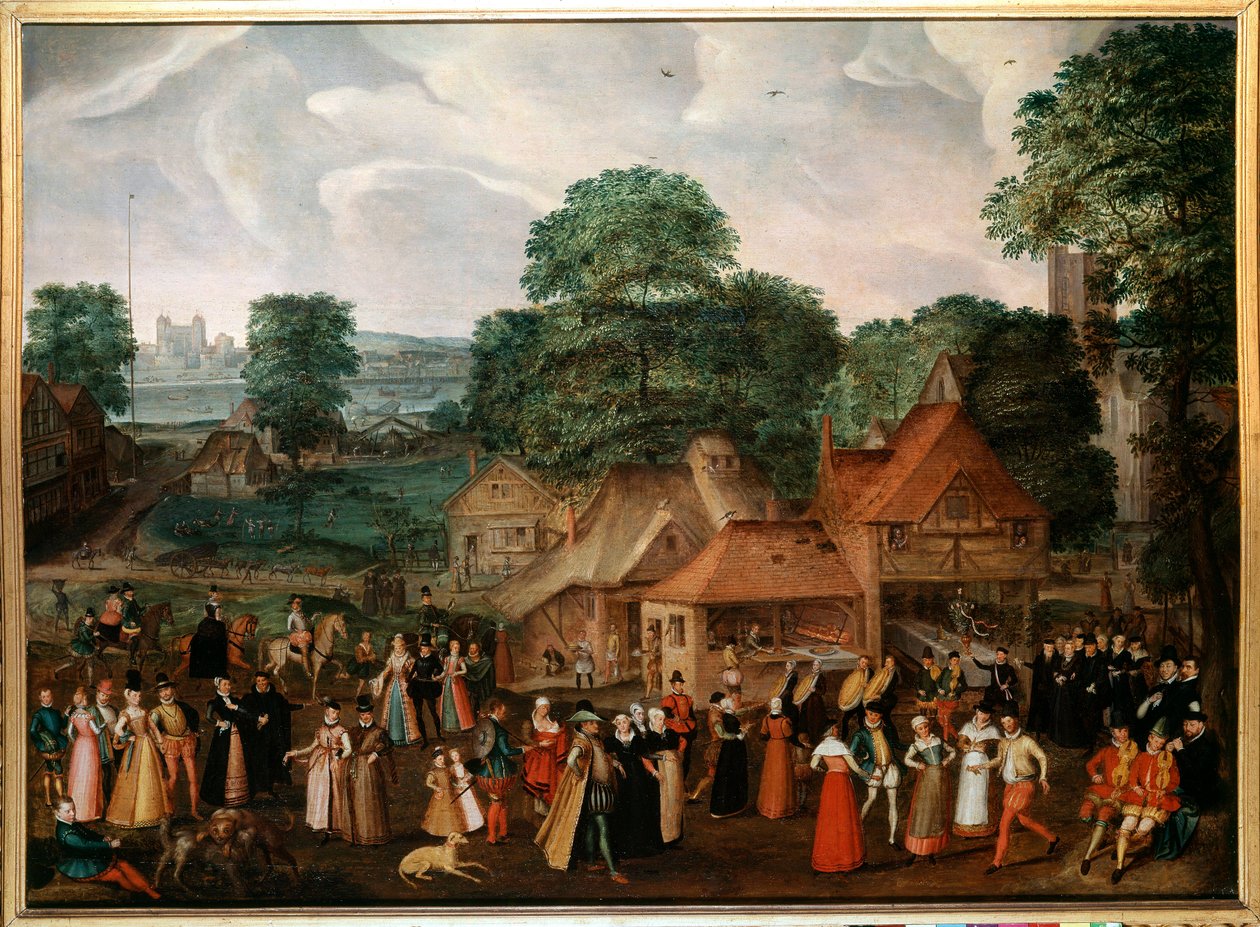 Fiesta de bodas en Berdmondsey de Joris Hoefnagel