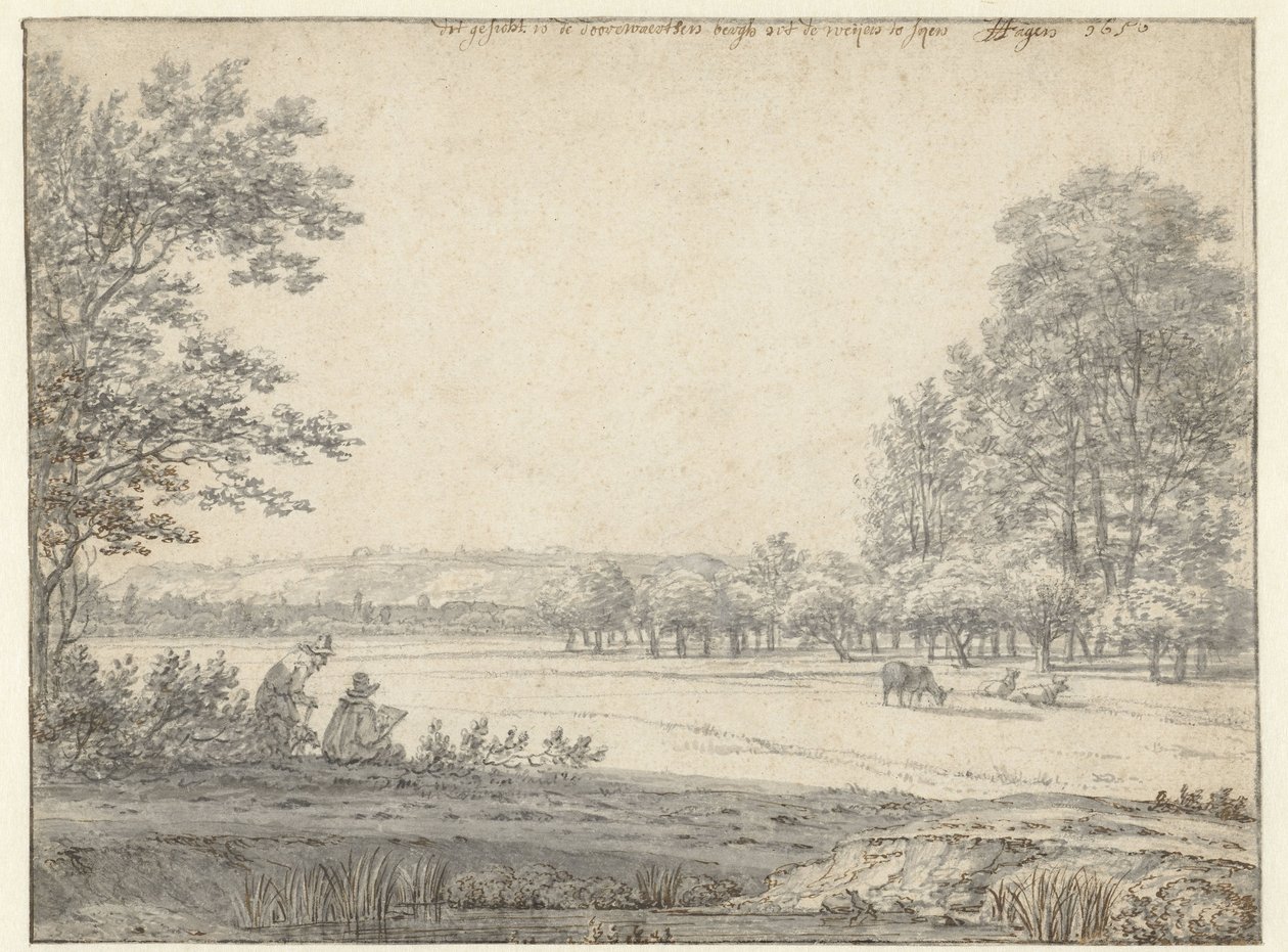 Vista de los alrededores de Doorwerth de Joris van der Haagen