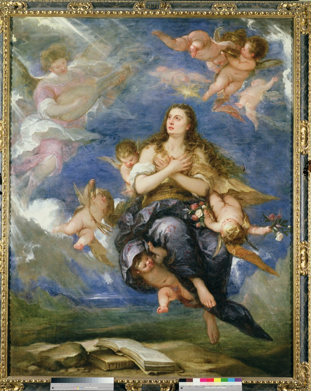 La Asunción de María Magdalena de José Antolínez
