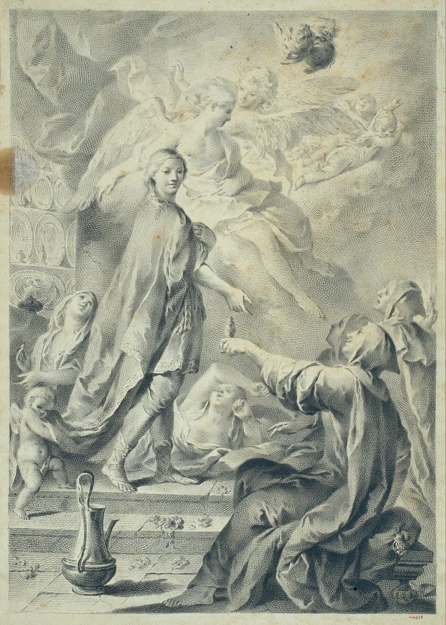 Parábola de las vírgenes prudentes y necias de José Camarón y Boronat
