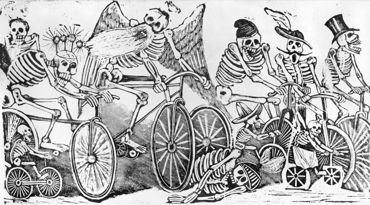 Calavera del siglo XX de José Guadalupe Posada