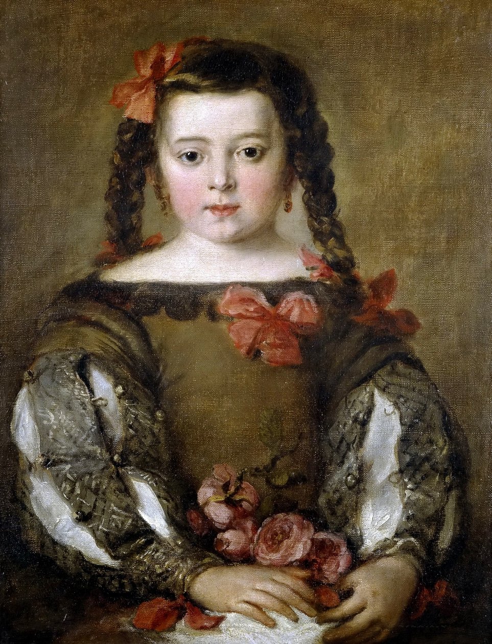 Retrato de una joven de José Antolínez