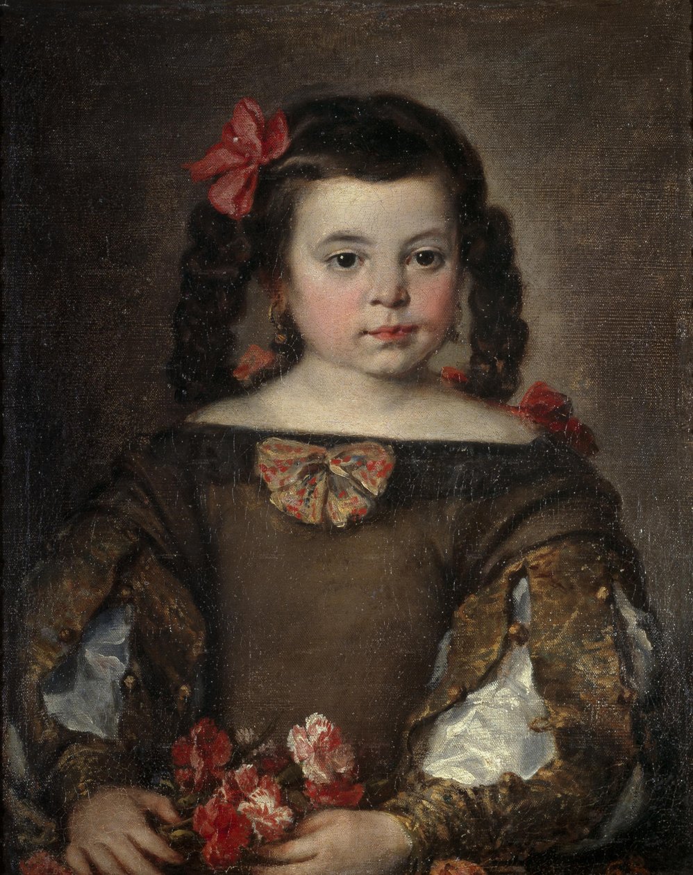 Retrato de una niña de José Antolínez