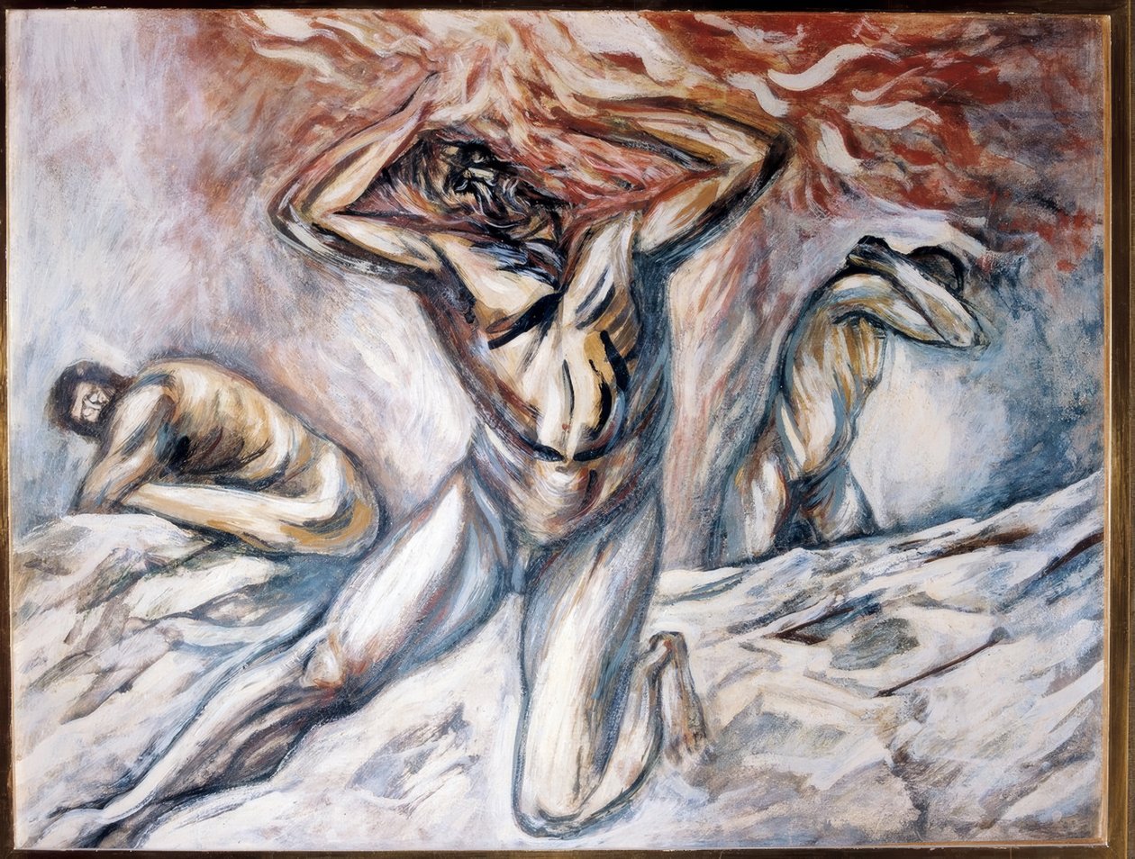 Prometeo de José Clemente Orozco