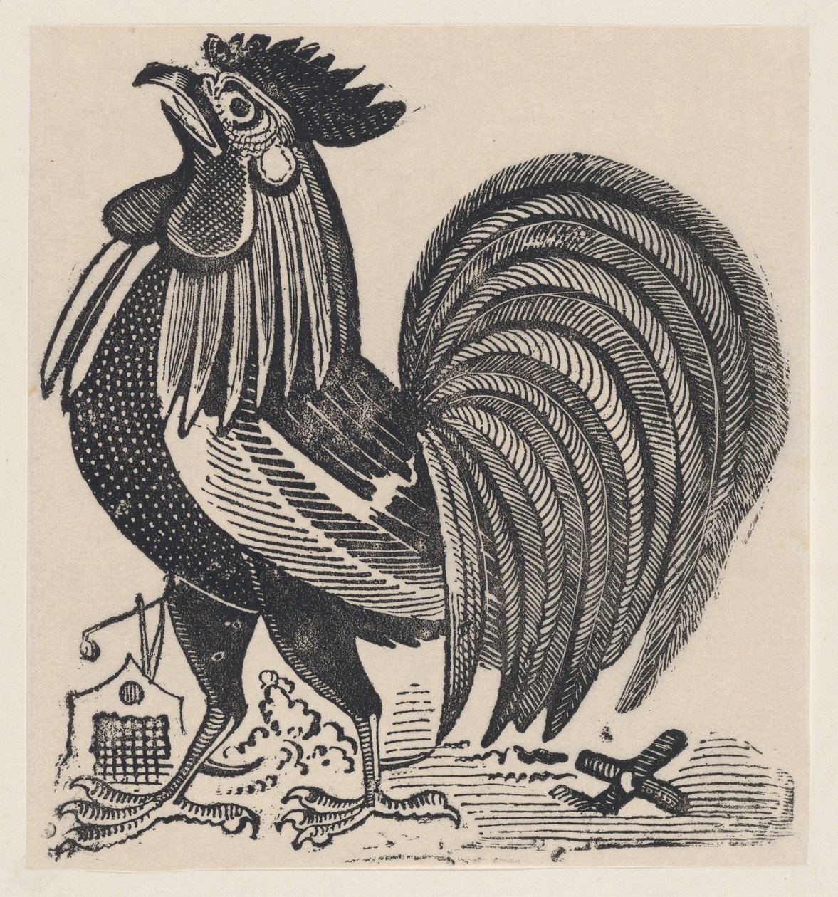 Un gallo | José Guadalupe Posada | Impresión de arte