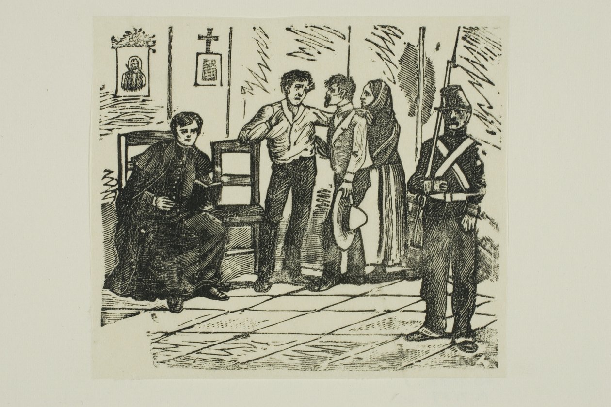Corrido: La sala de la muerte de un condenado de José Guadalupe Posada