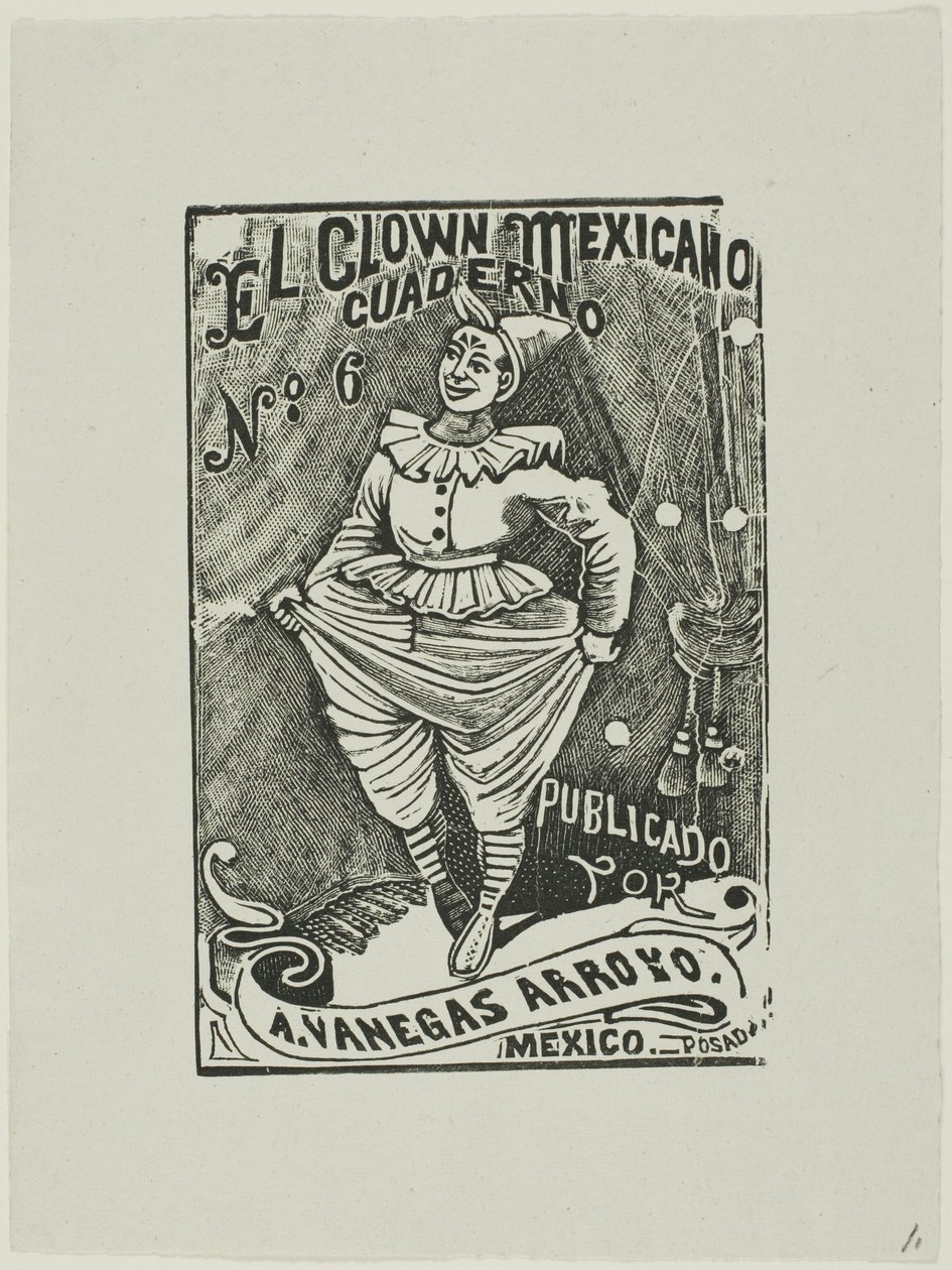 Payaso mexicano, no 6 de José Guadalupe Posada
