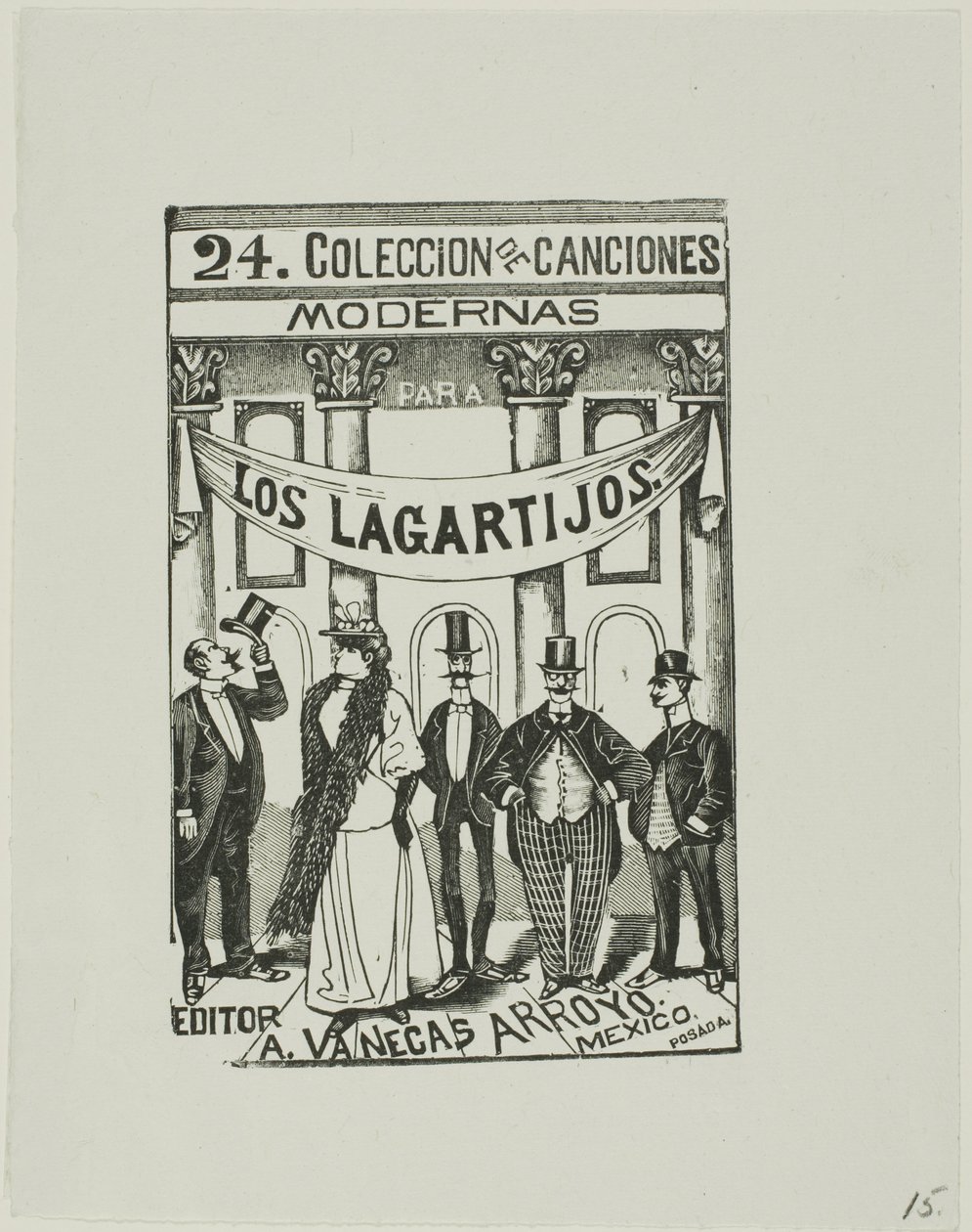 Los dandis de José Guadalupe Posada