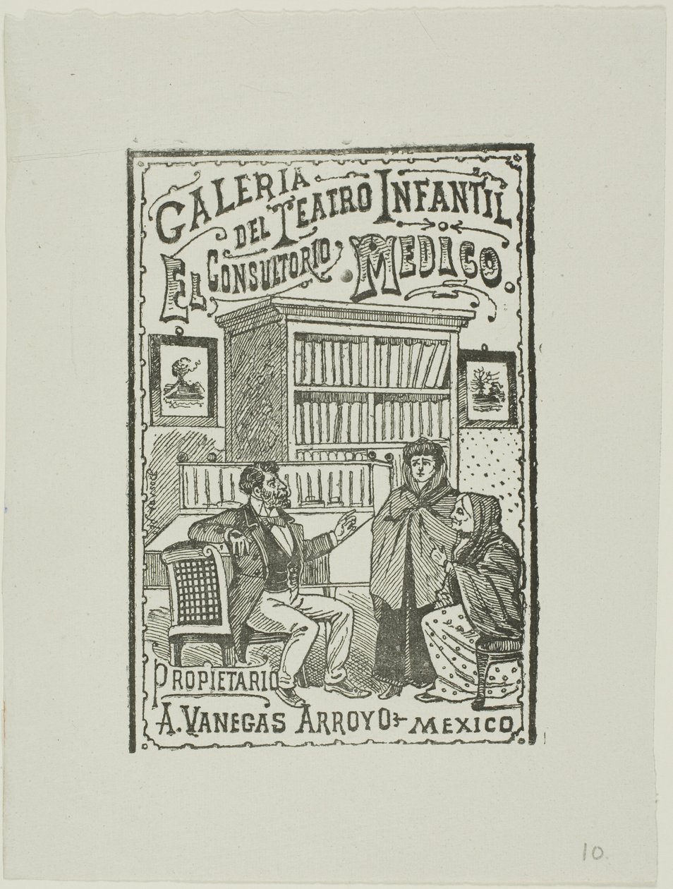 La consulta del médico de José Guadalupe Posada