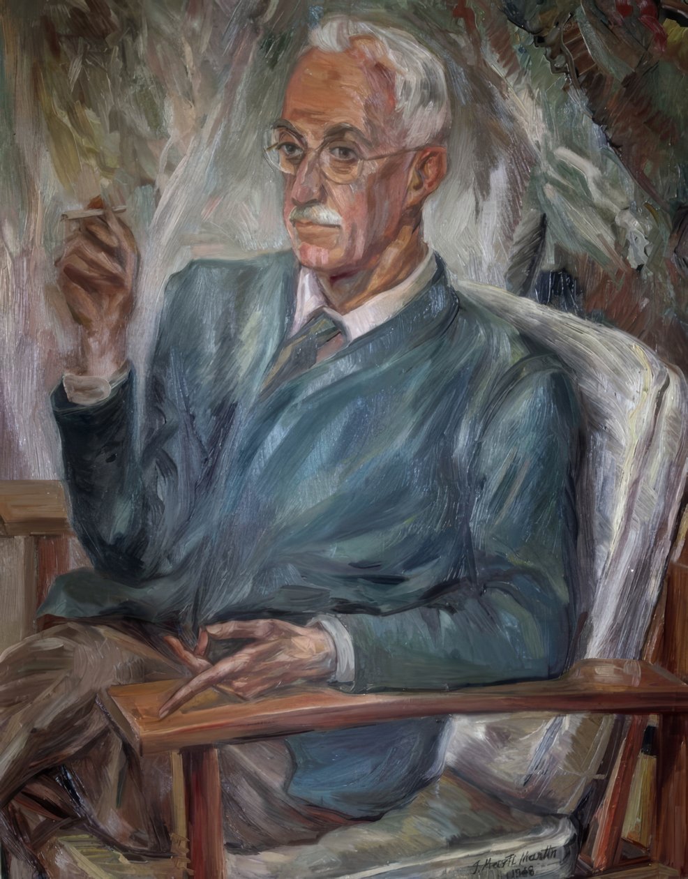 Aceite de Jesús Martí de José Moreno Villa