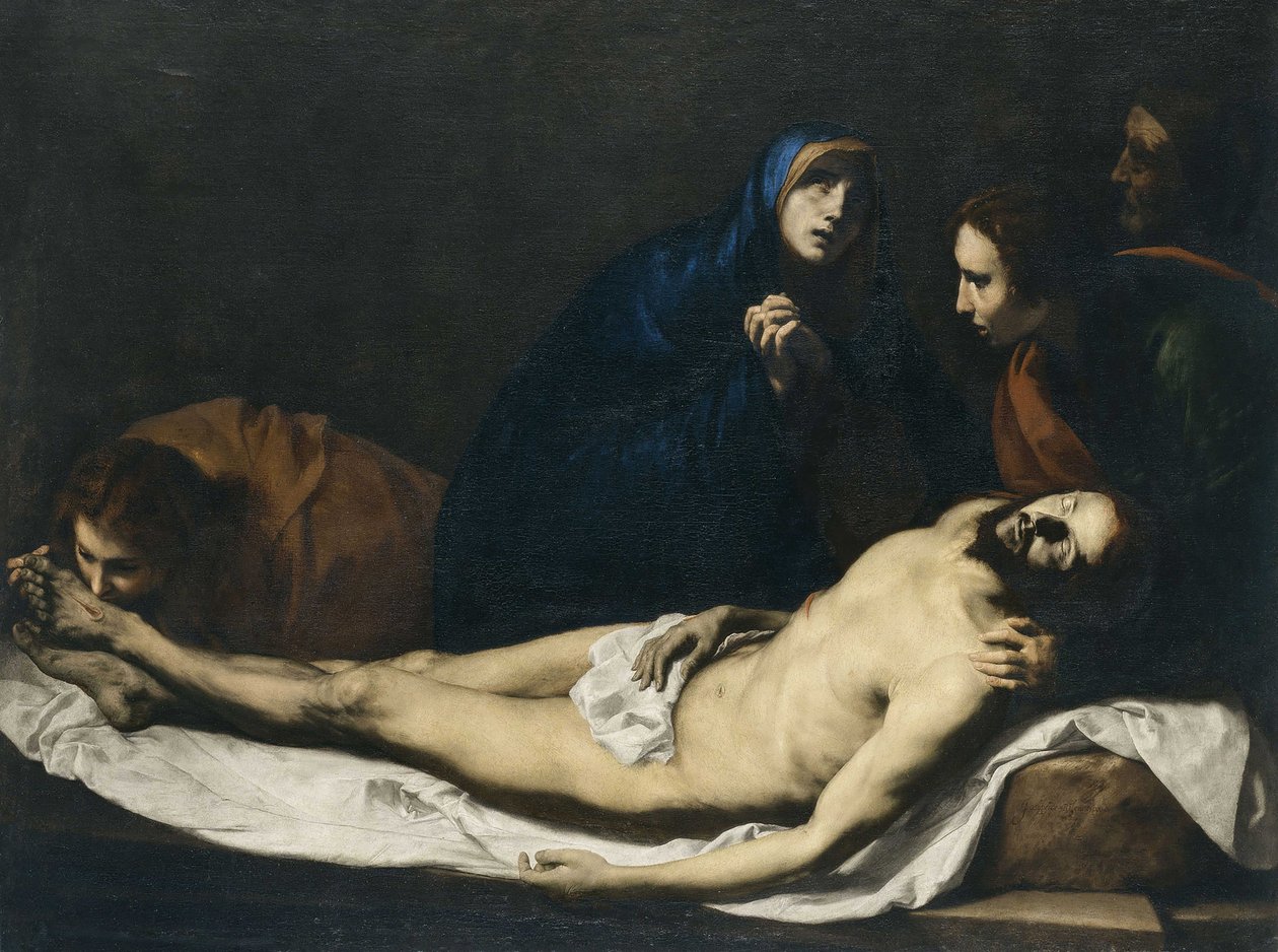 El lamento sobre Cristo de José Ribera de