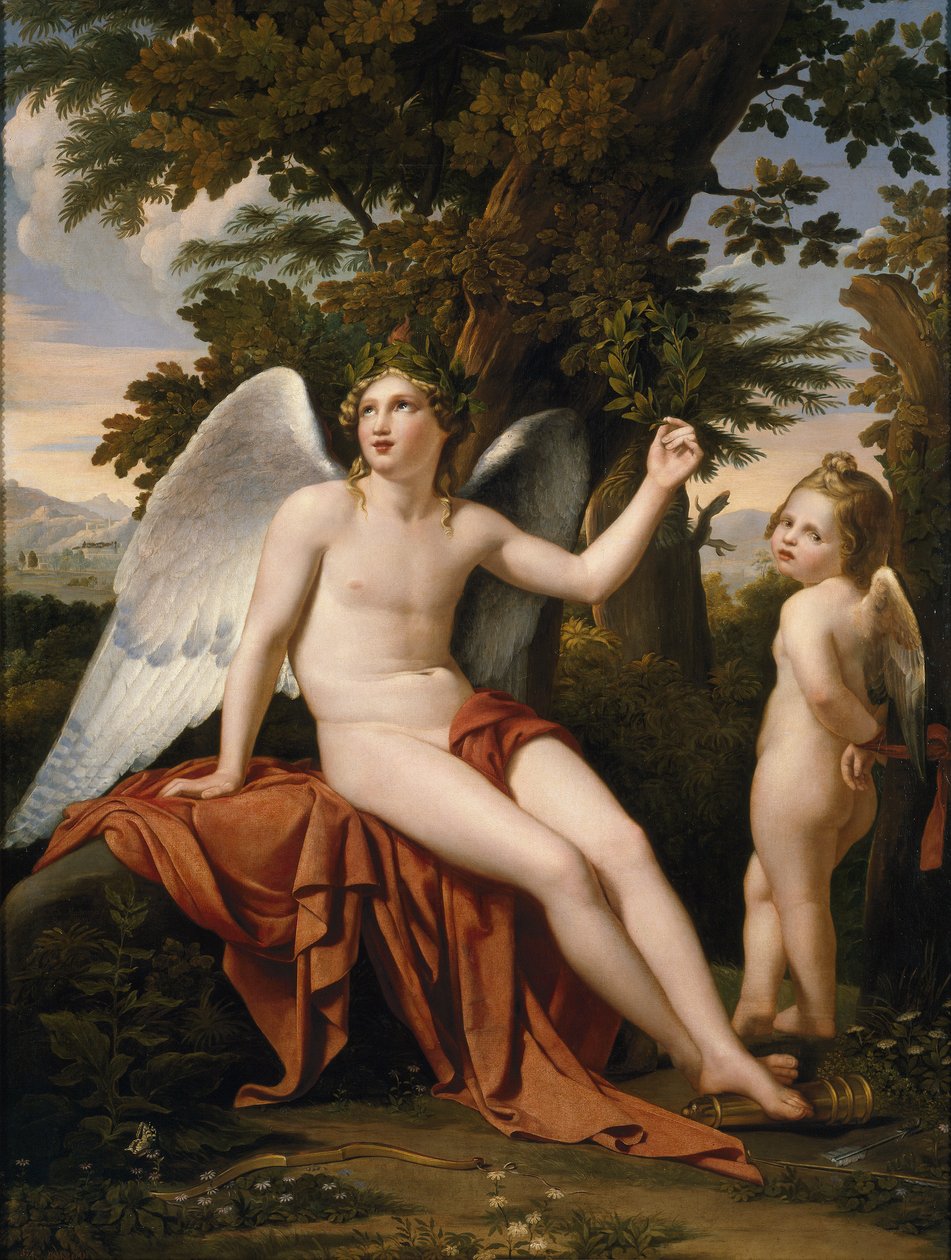 Amor divino y amor profano. de José de Madrazo y Agudo