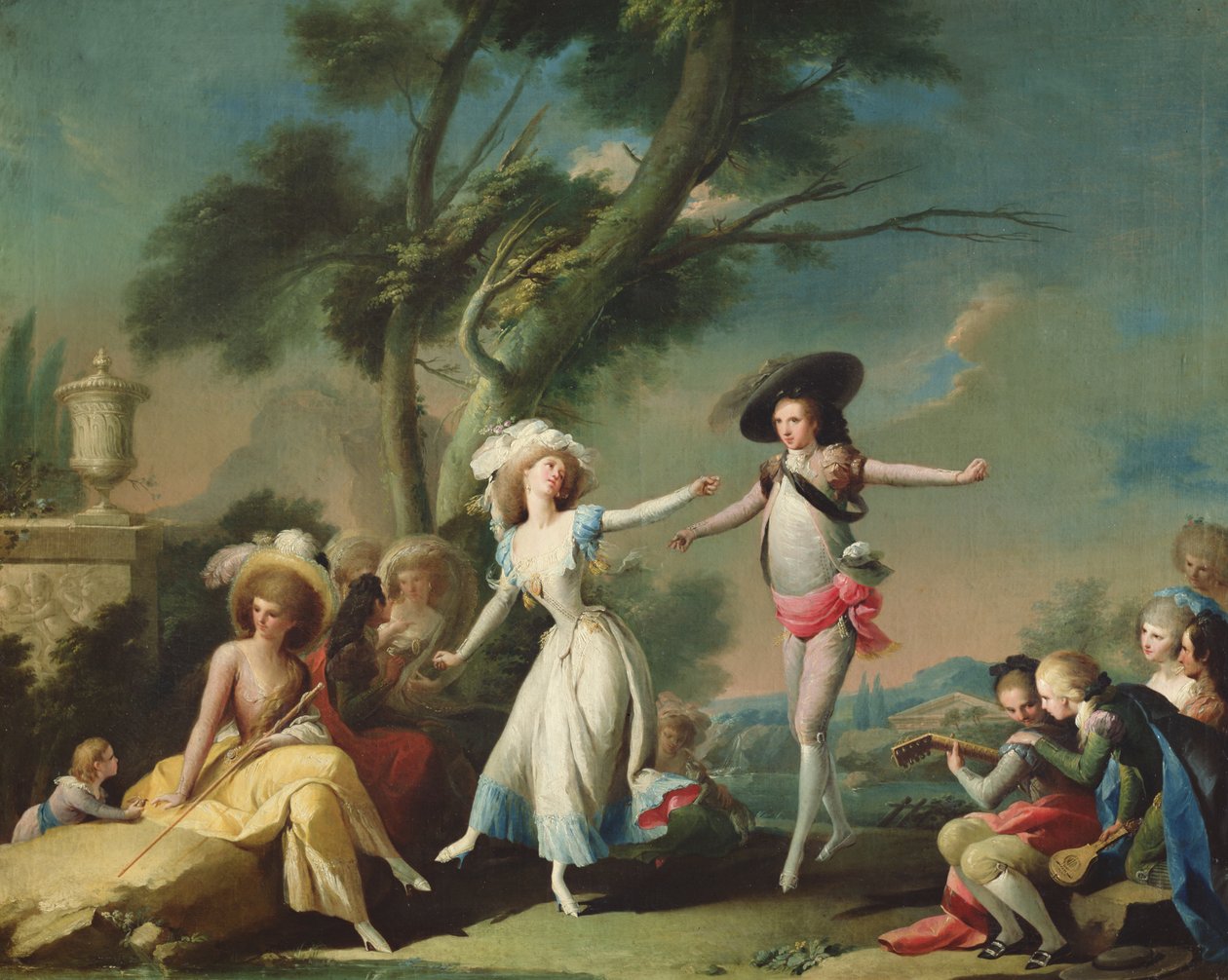 Bailando el bolero, 1790 de Jose Camaron