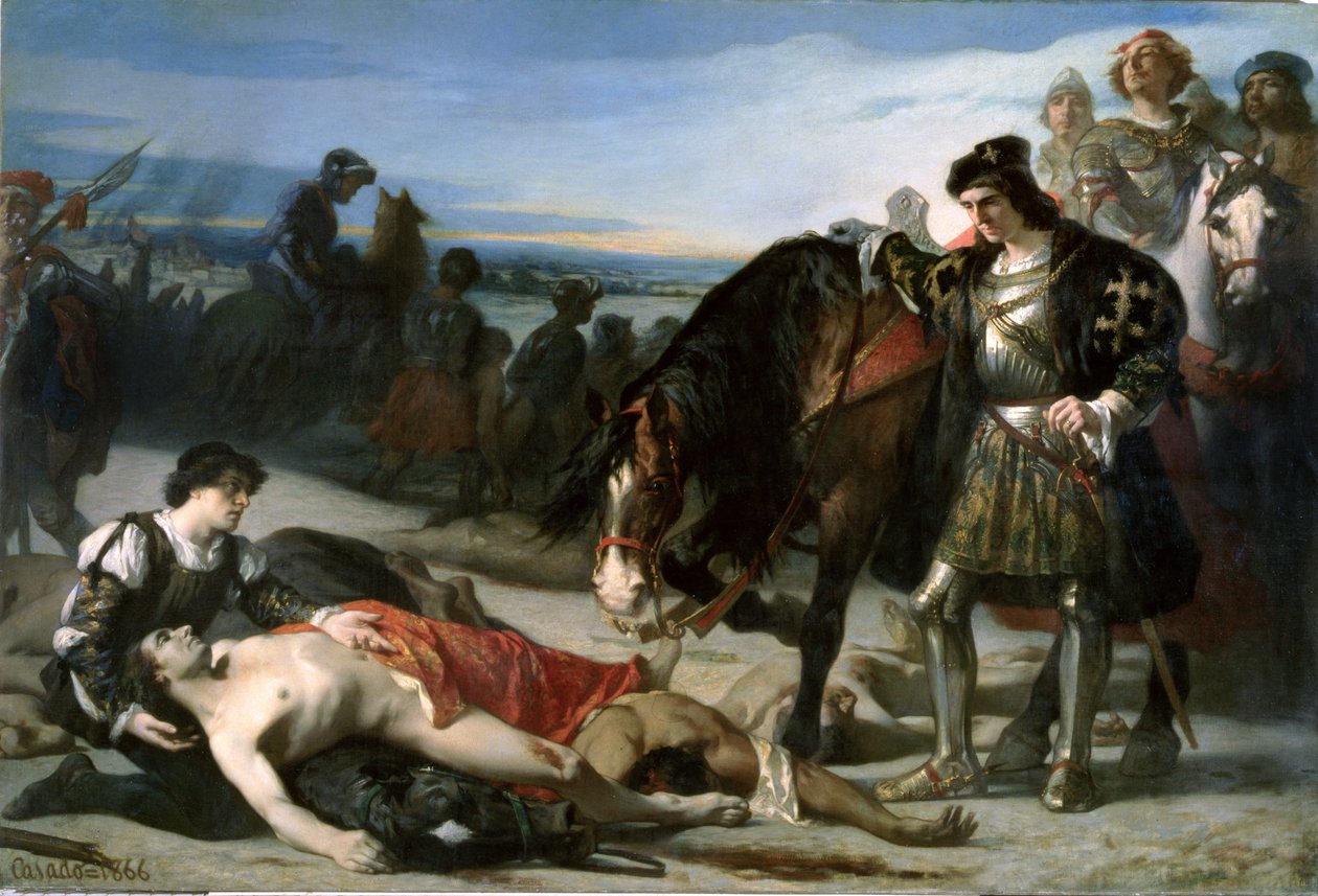 Los Dos Líderes, 1866 de Jose Casado del Alisal