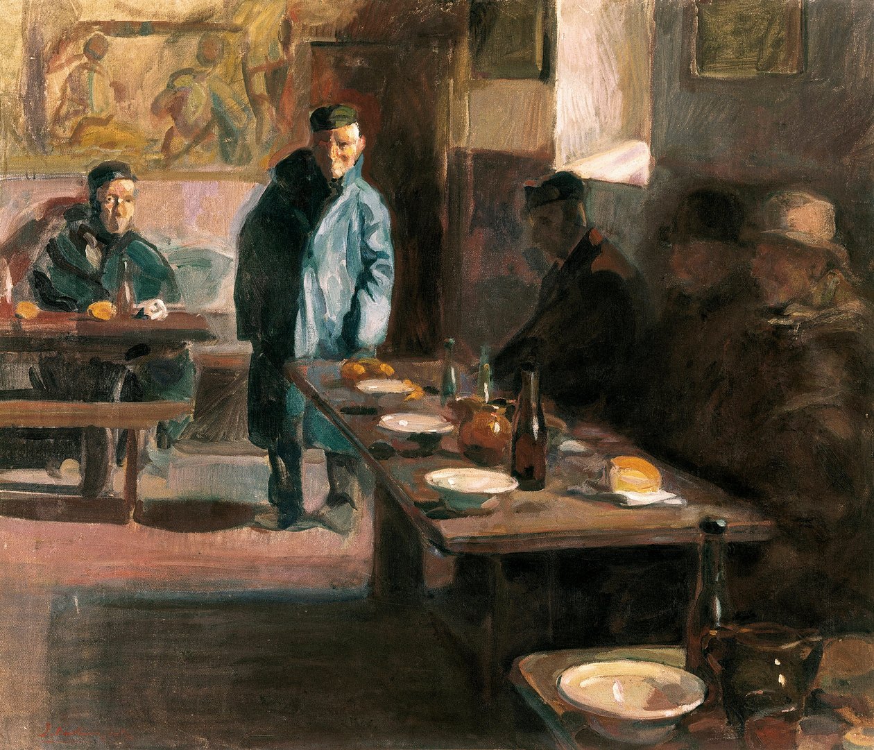 La comida tiene sopa. Museo de Bellas Artes San Pío V, Valencia. de Jose Benlliure Ortiz