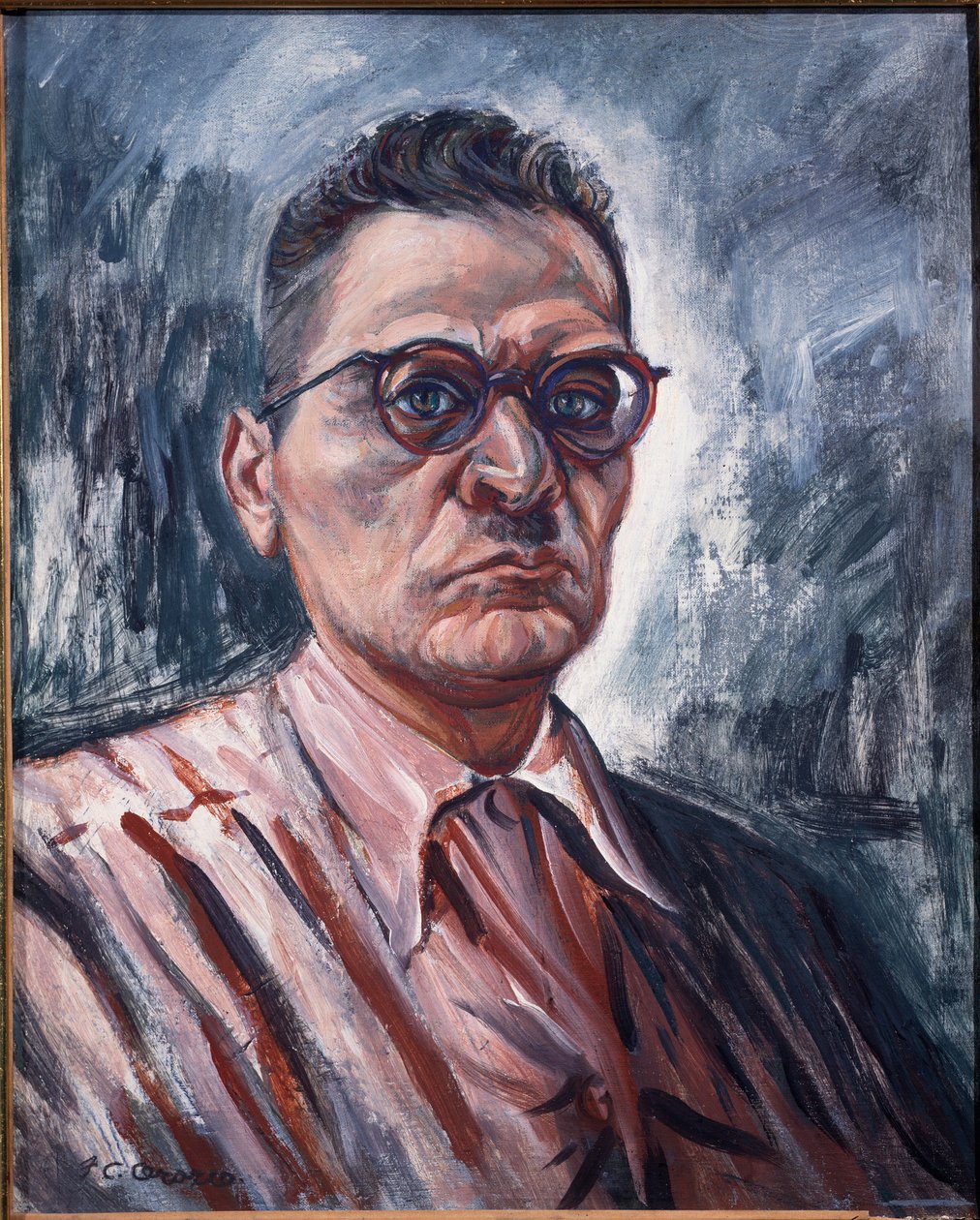 Autorretrato (óleo sobre lienzo) de José Clemente Orozco