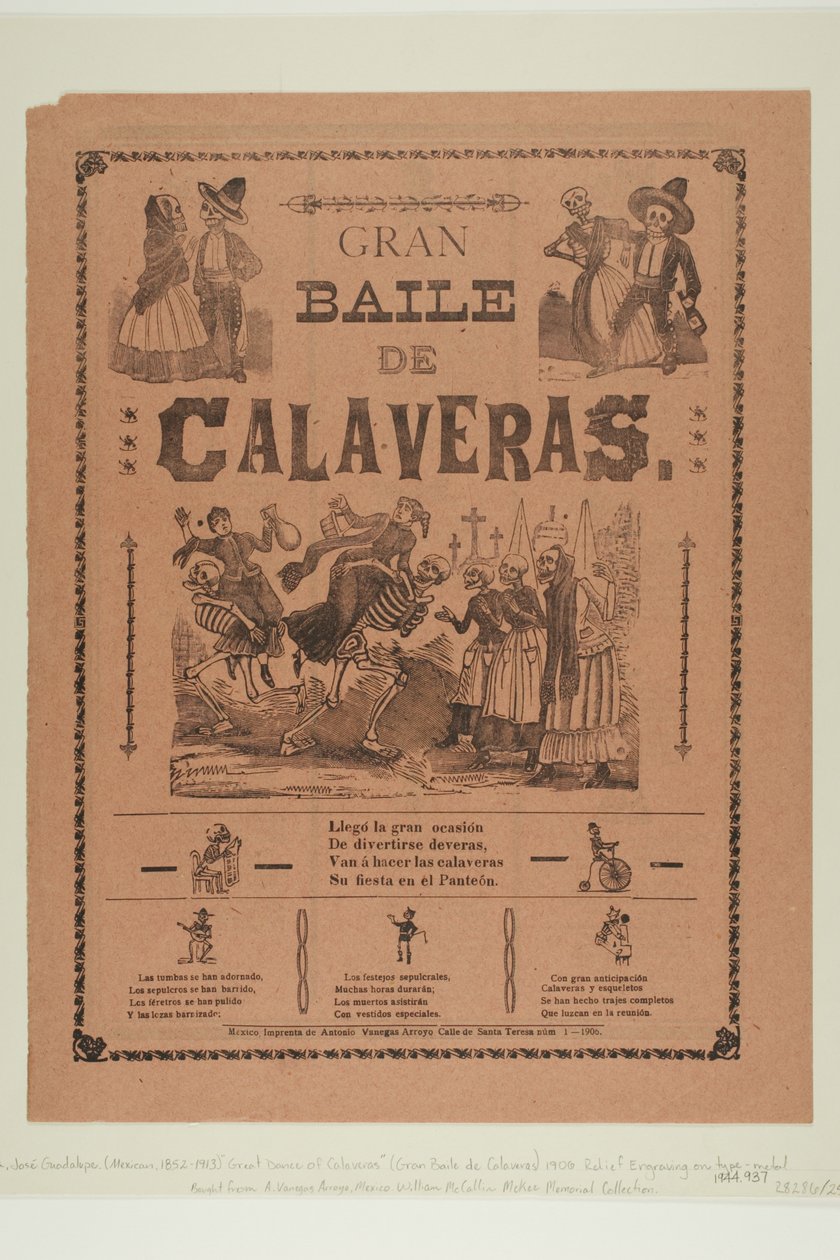 Großer Ball der Calaveras de José Guadalupe Posada
