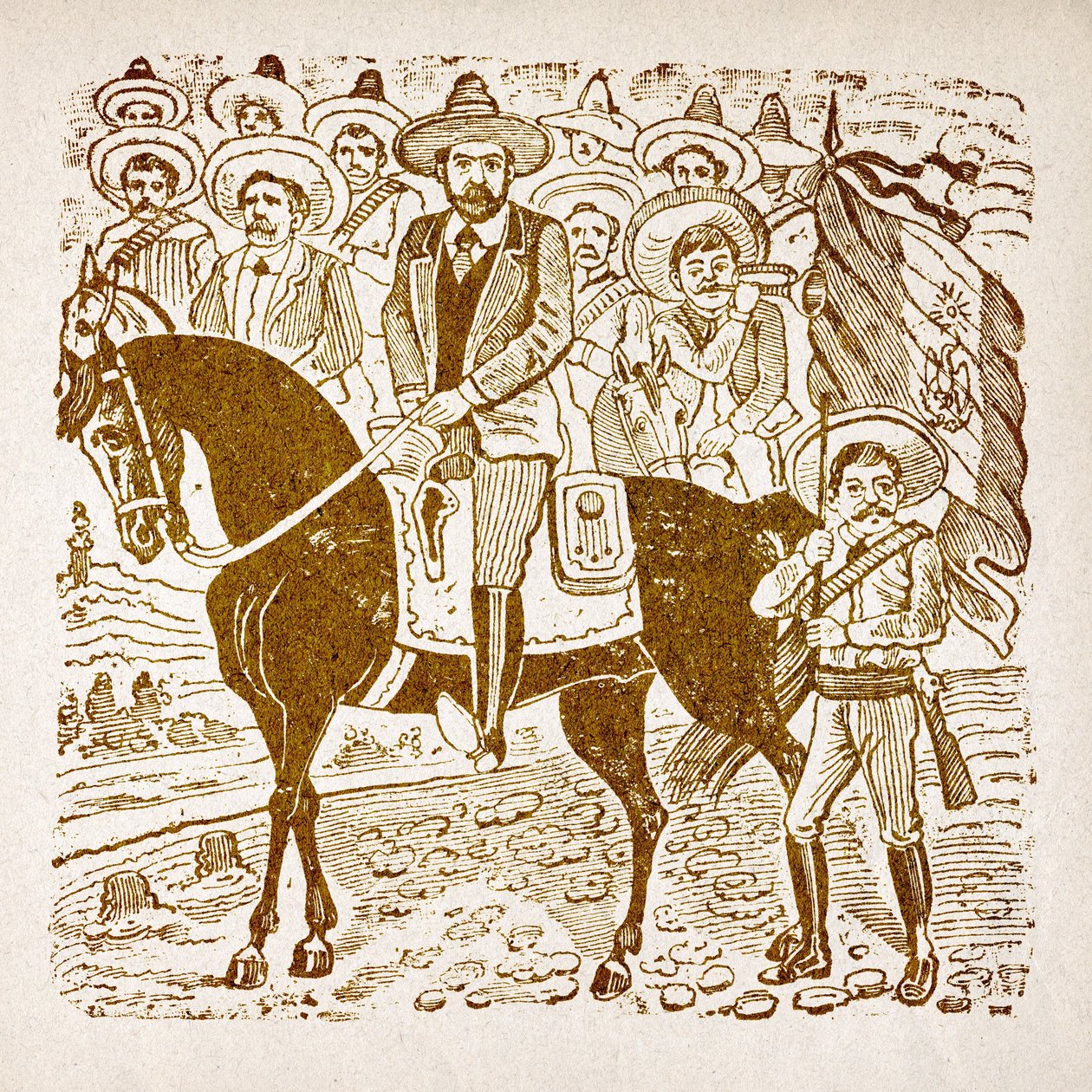 México, Revolución Mexicana de Jose Guadalupe Posada