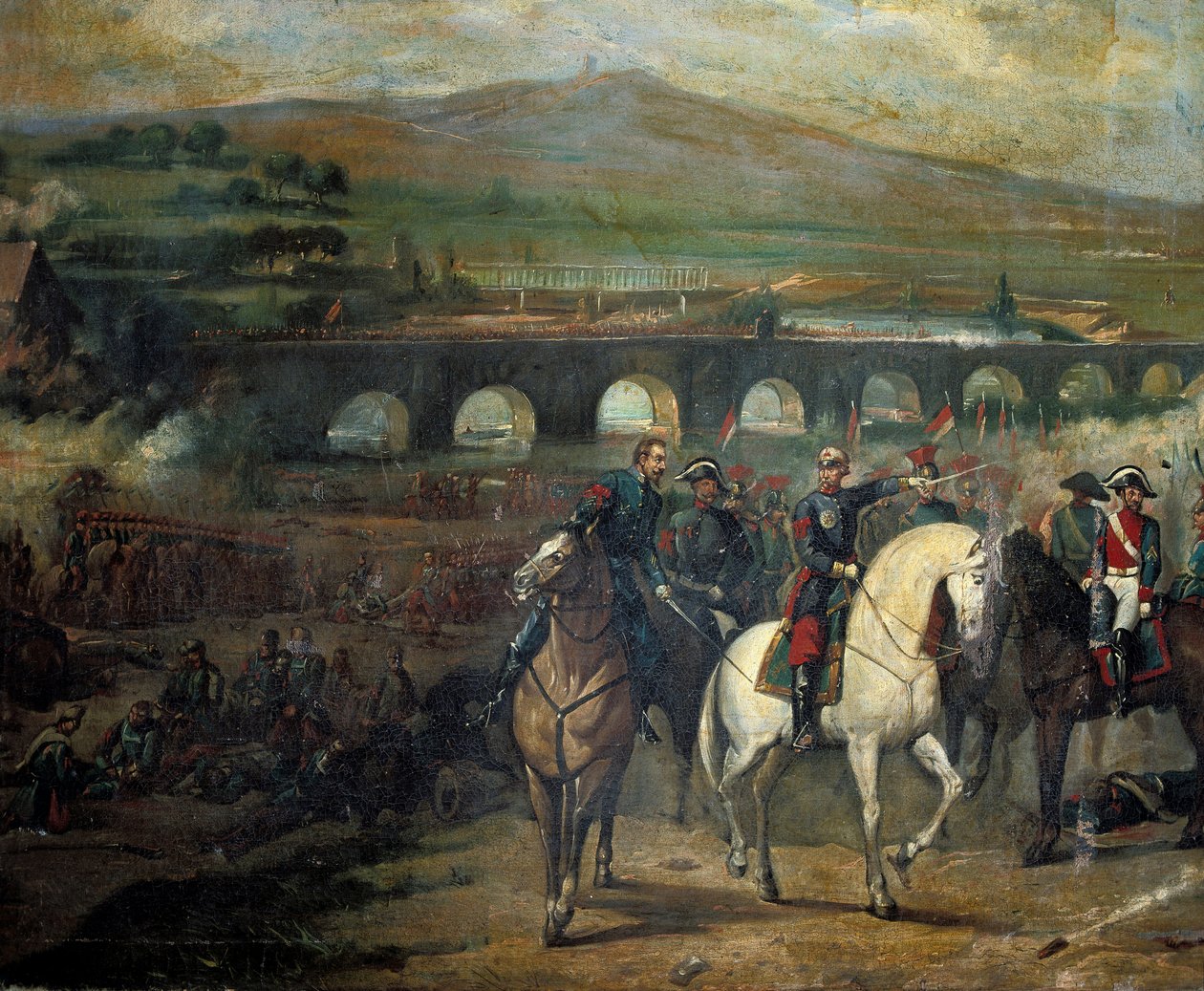 Batalla de Alcolea cerca de Córdoba, 20 de septiembre de 1868 de Jose Maria Rodriguez de Losada