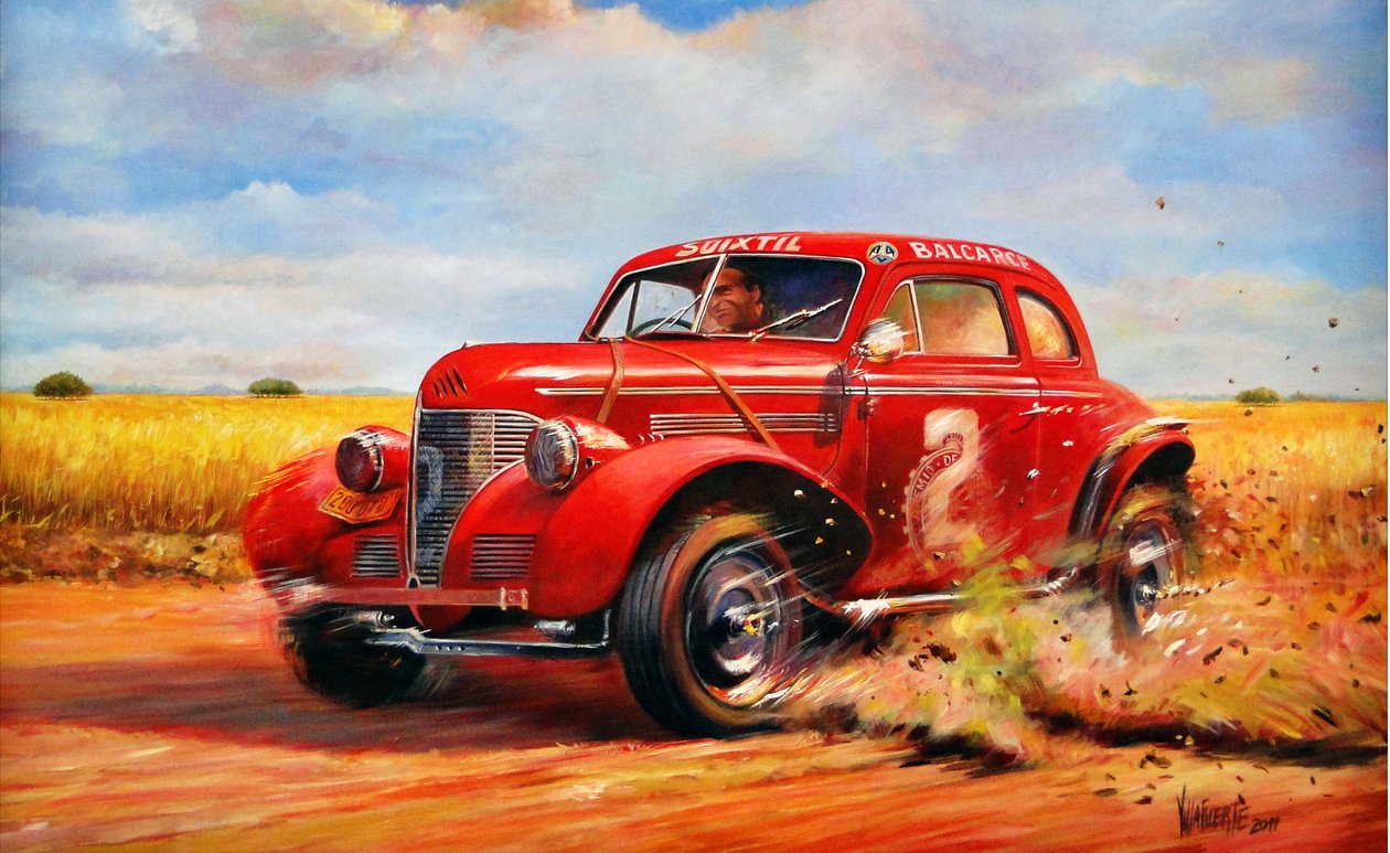 Juan Manuel Fangio Campeonato del Mundo de Fórmula 1 de Jose Maria Villafuerte