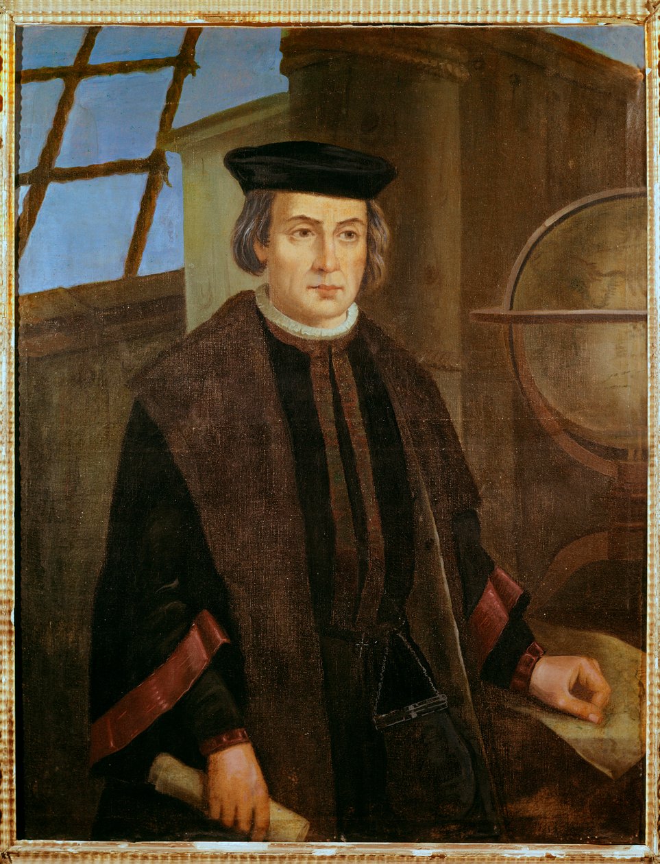 Retrato de Cristóbal Colón de Jose Roldan