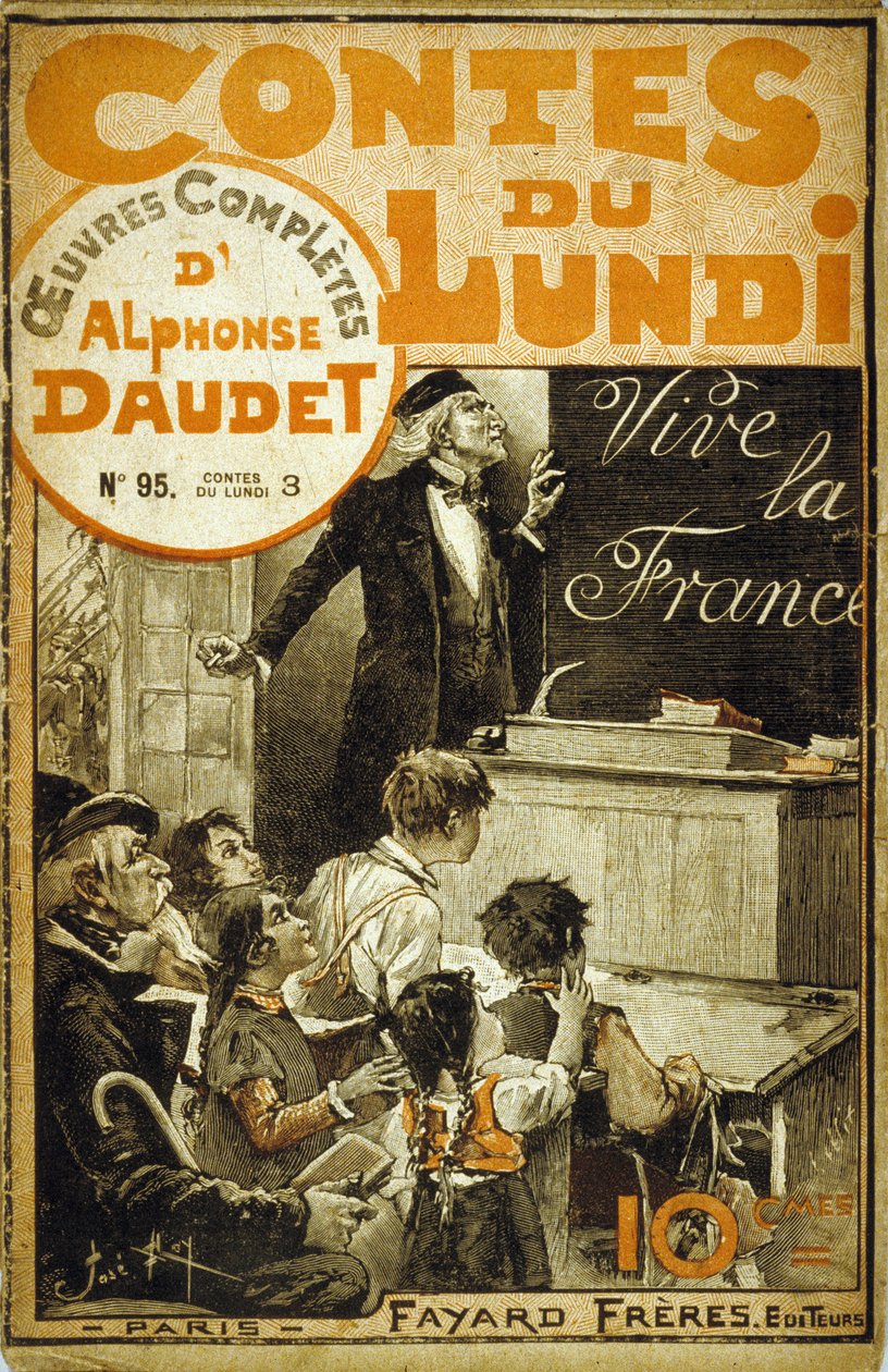 Portada del libro "Les Contes du lundi" de Alphonse Daudet de Jose Roy