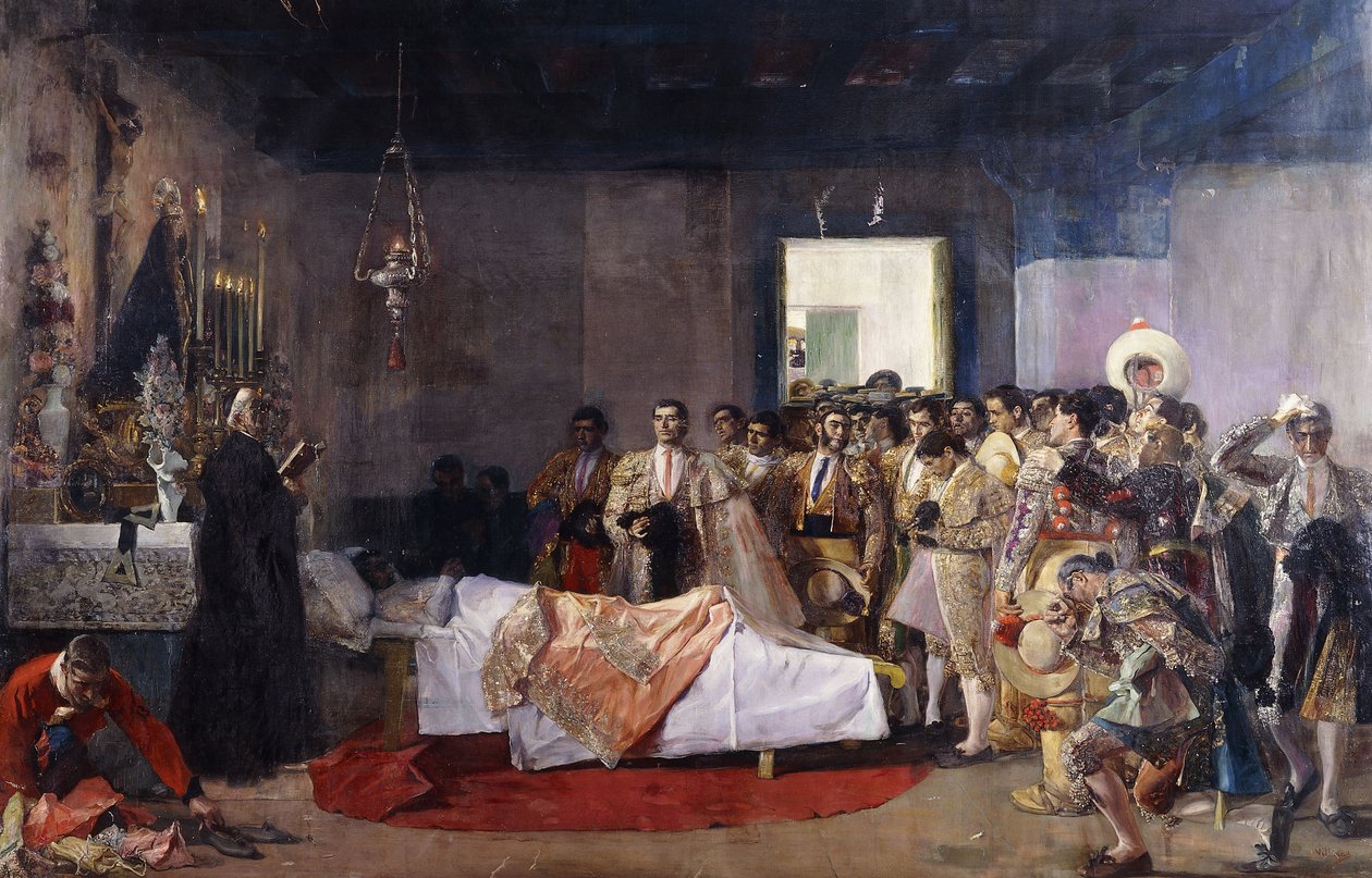 La Muerte del Torero de Jose Villegas Cordero